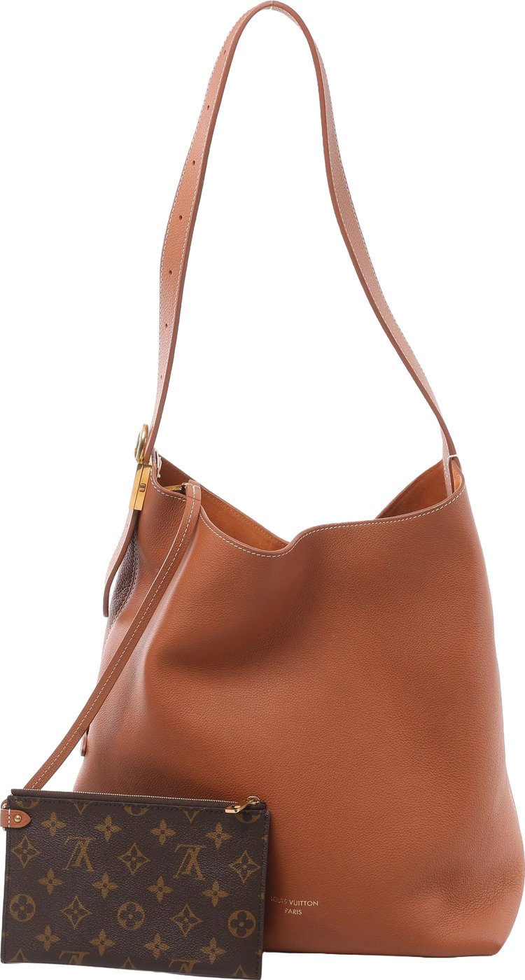 Louis Vuitton Padlock Lowkey Hobo MM Shoulder Bag in Brown M24974