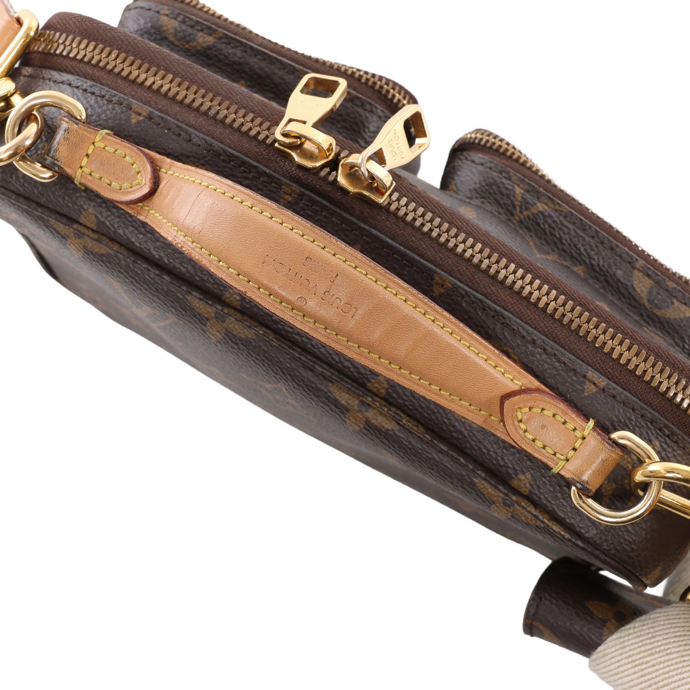 Louis Vuitton Utility Monogram Crossbody Bag in Brown M80446