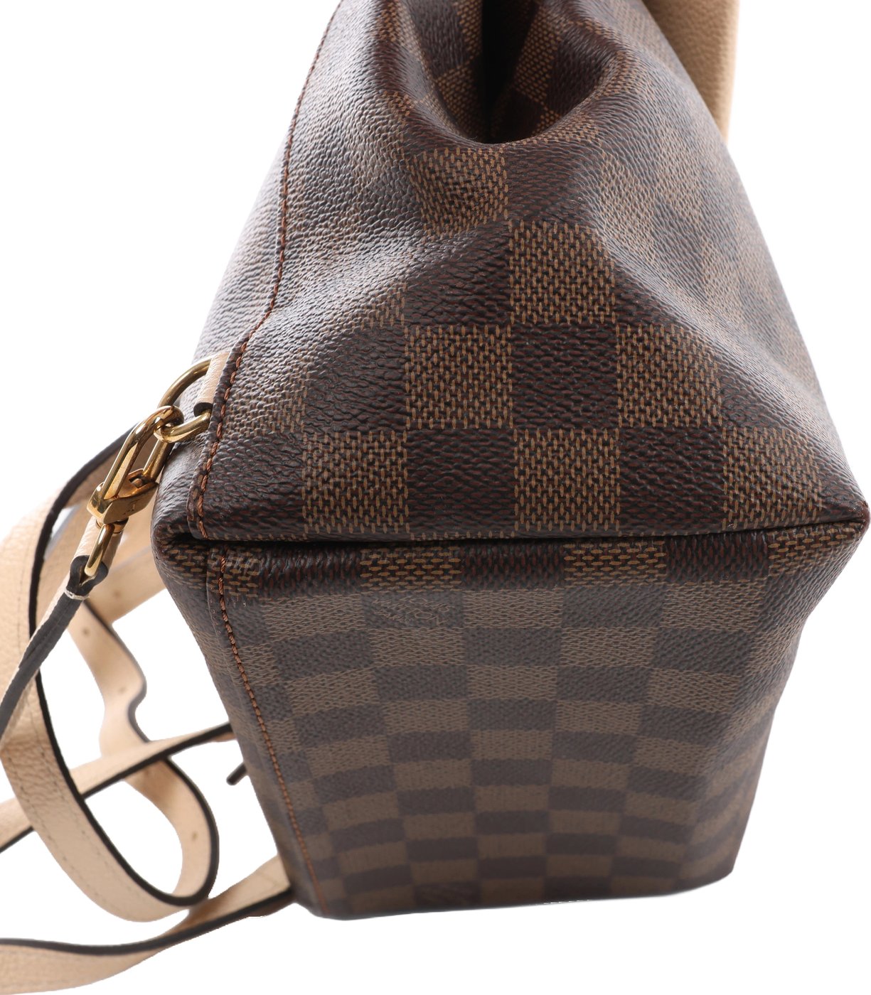 Louis Vuitton Clapton Damier Ebene Backpack in Brown x Beige N42259