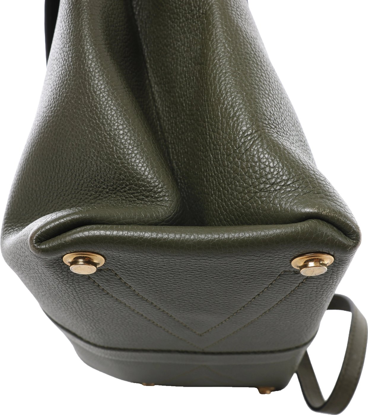 Louis Vuitton Rose des Vents MM Leather 2Way Handbag in Green M53819