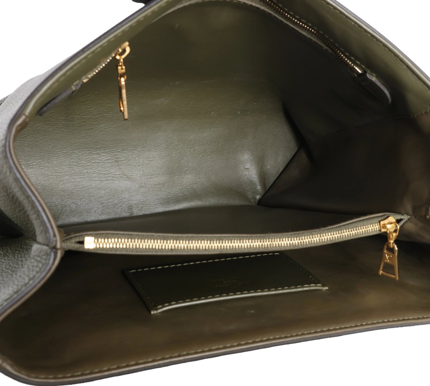 Louis Vuitton Rose des Vents MM Leather 2Way Handbag in Green M53819