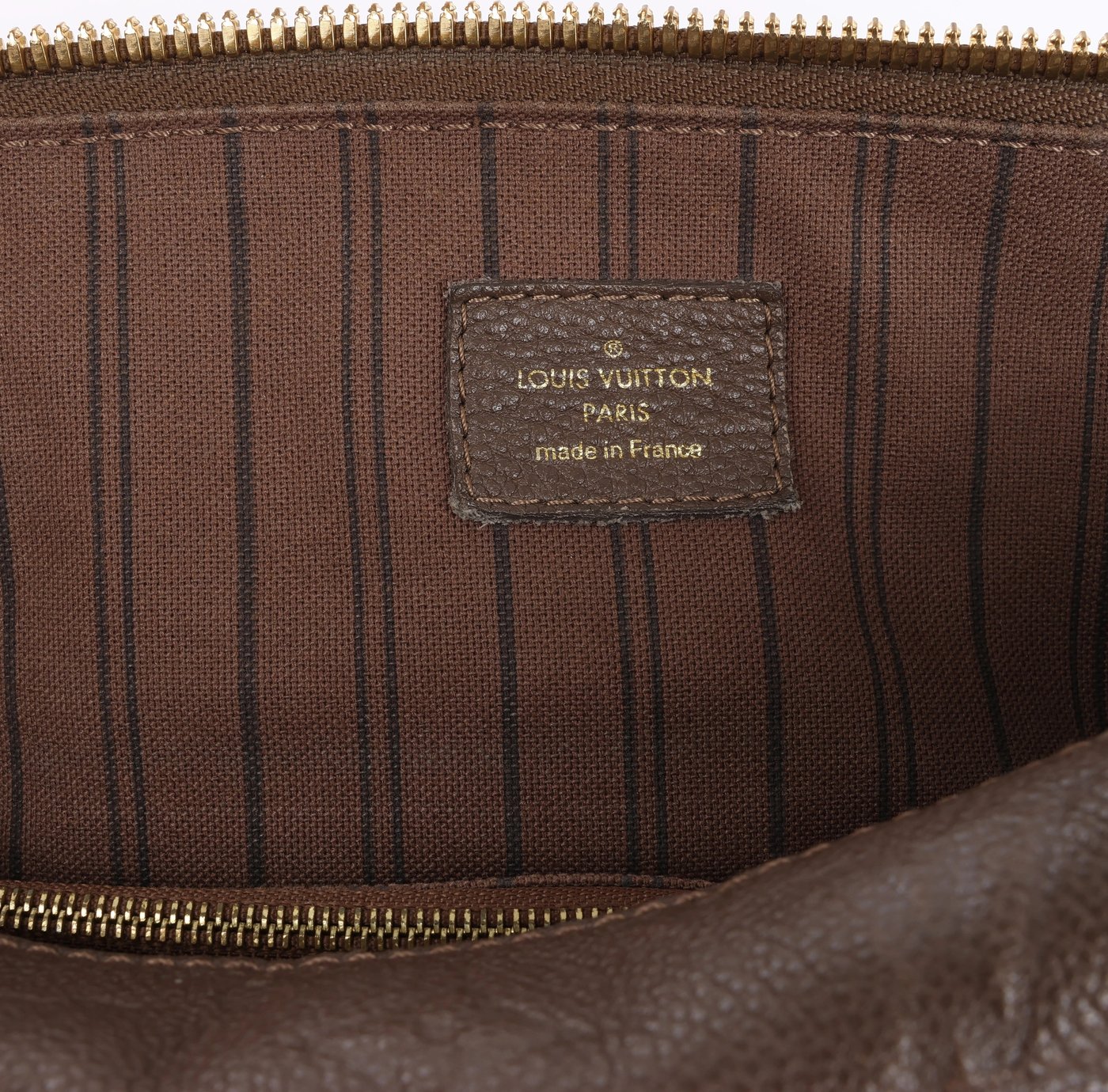 Louis Vuitton Lumineuse PM Monogram Empreinte 2Way Handbag in Brown M93409