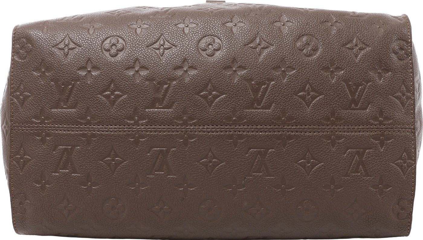 Louis Vuitton Lumineuse PM Monogram Empreinte 2Way Handbag in Brown M93409