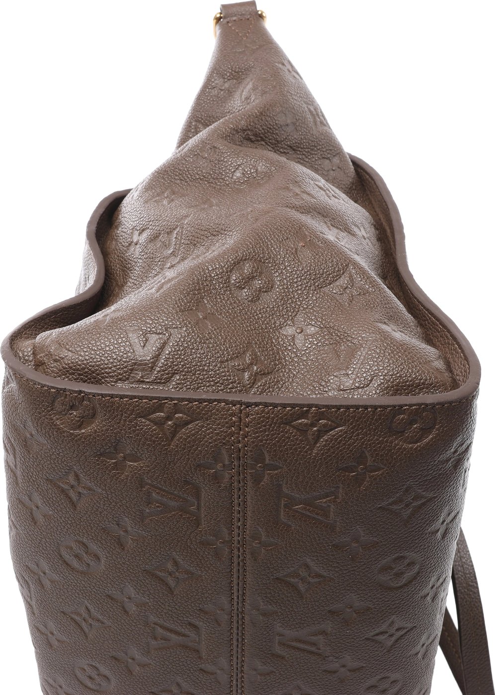 Louis Vuitton Lumineuse PM Monogram Empreinte 2Way Handbag in Brown M93409