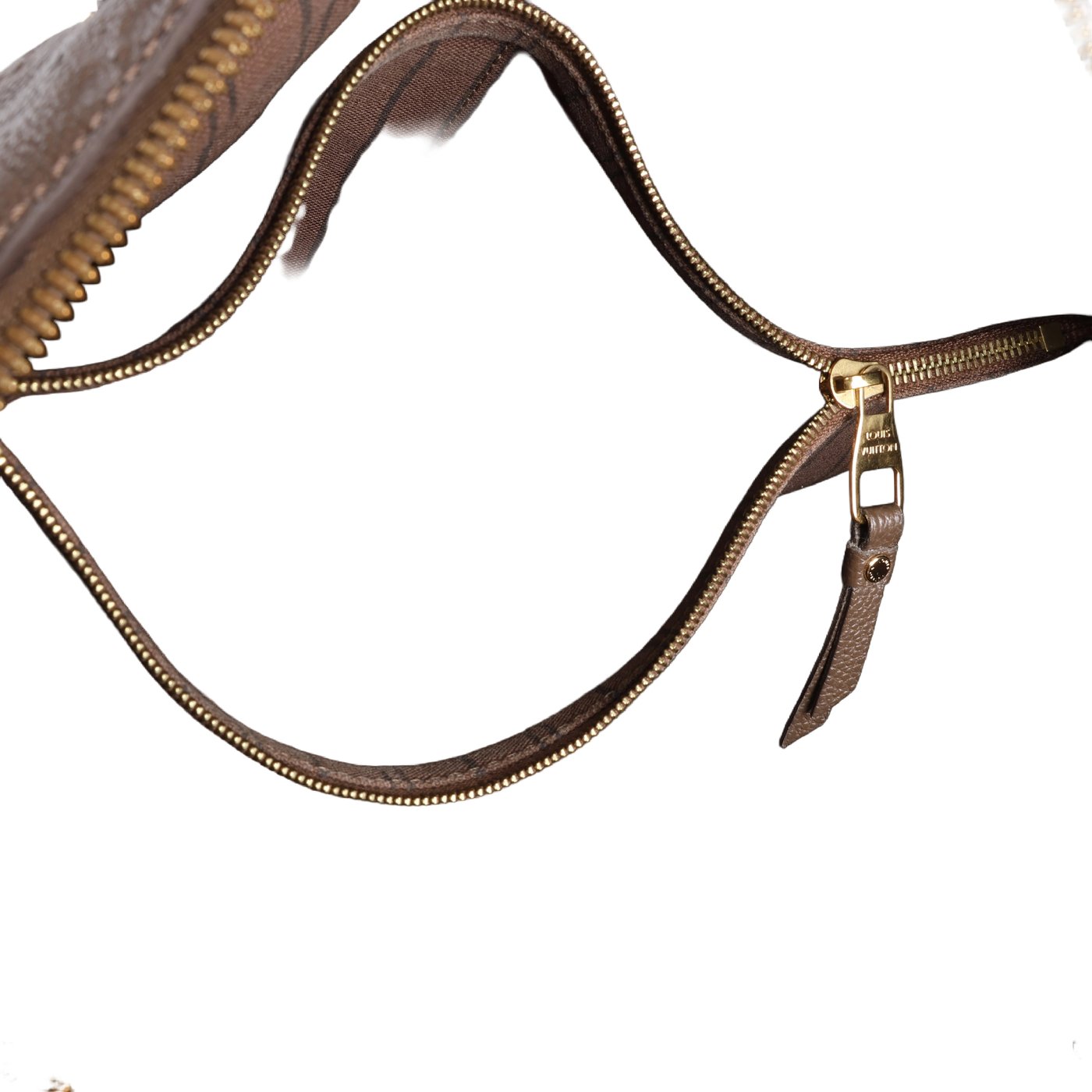 Louis Vuitton Lumineuse PM Monogram Empreinte 2Way Handbag in Brown M93409