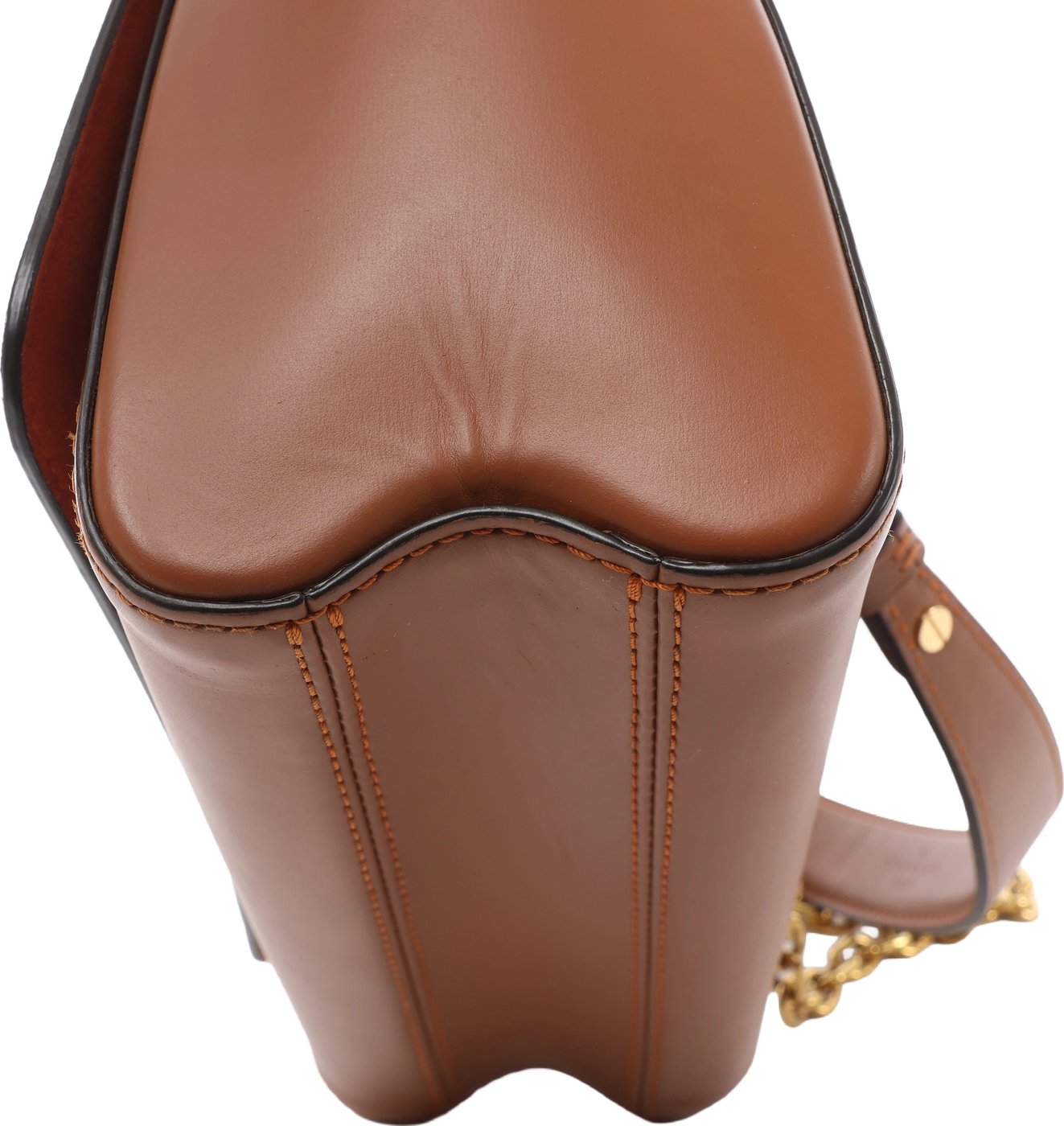 Louis Vuitton Twist MM Catgram x Taurillon Crossbody Bag in Brown x Orange M44408