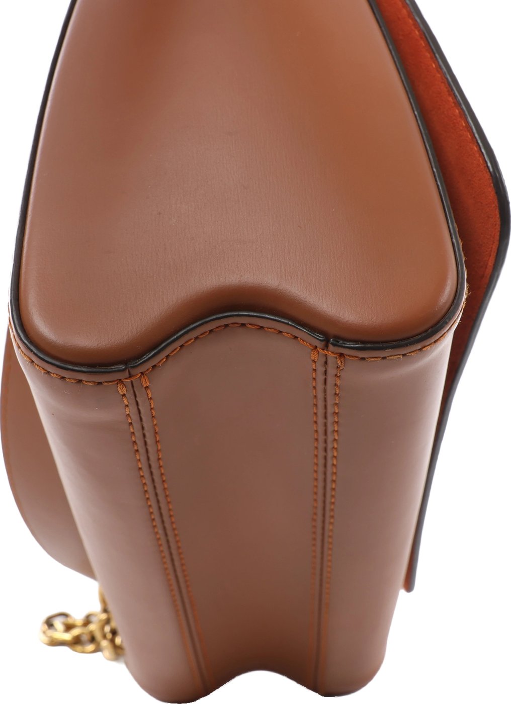 Louis Vuitton Twist MM Catgram x Taurillon Crossbody Bag in Brown x Orange M44408
