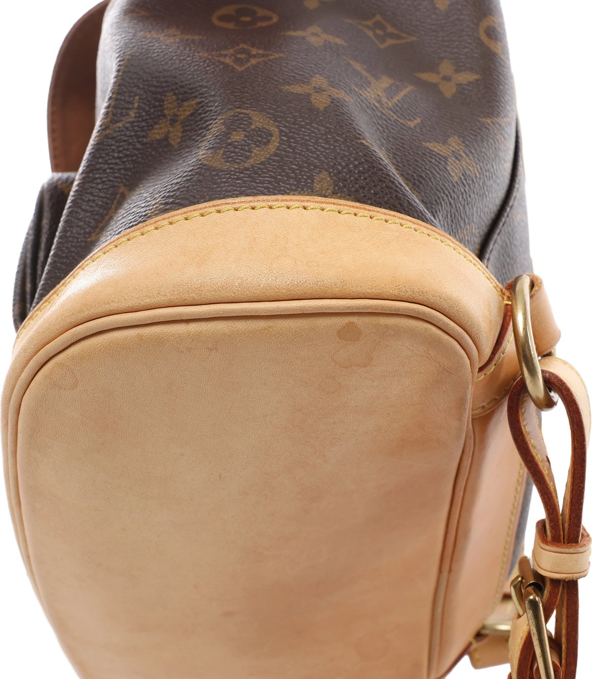 Louis Vuitton Montsouris MM Monogram Backpack in Brown M51136