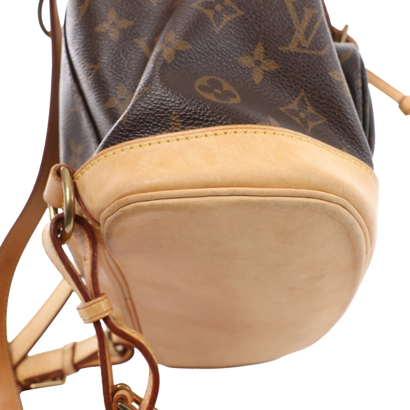 Louis Vuitton Montsouris MM Monogram Backpack in Brown M51136