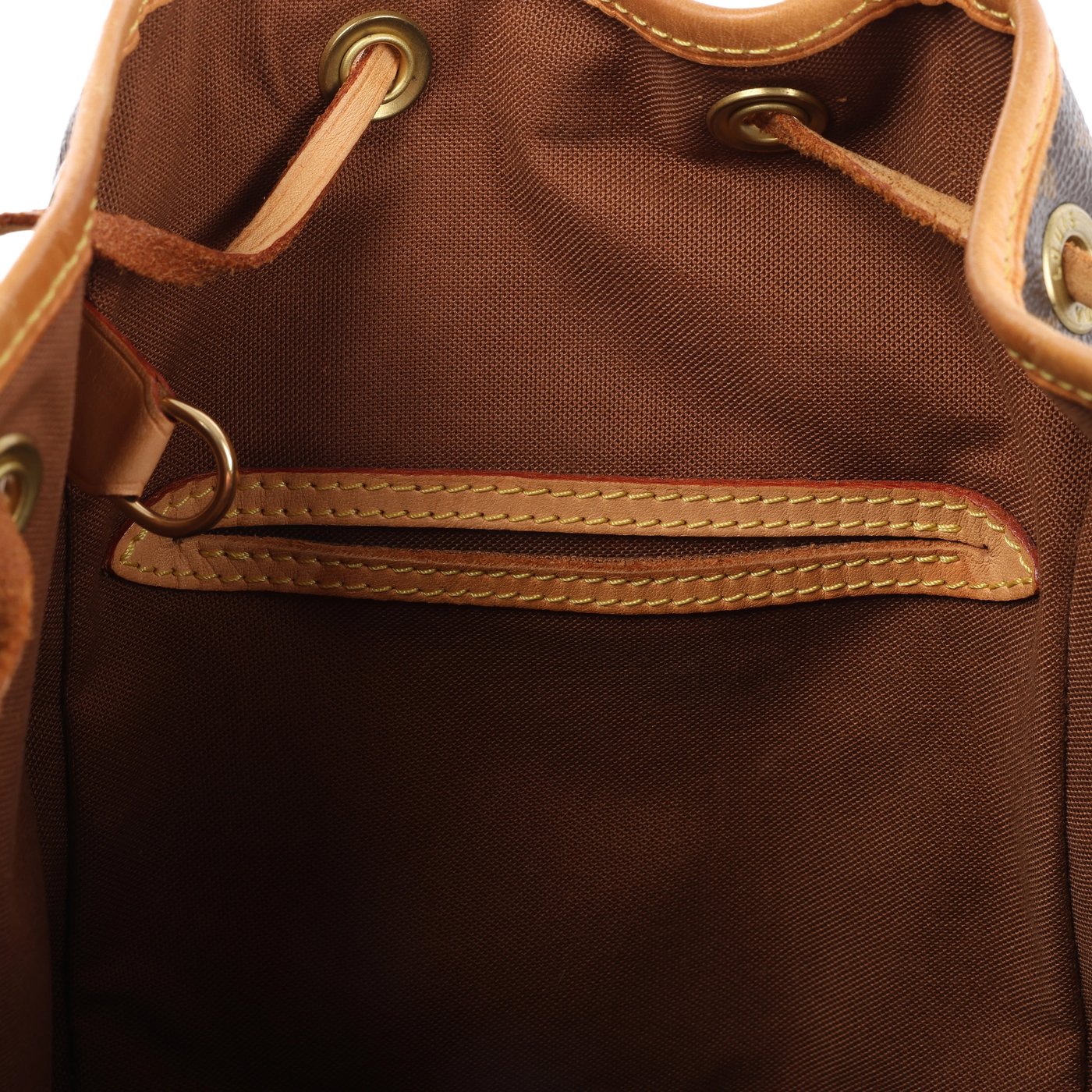 Louis Vuitton Montsouris MM Monogram Backpack in Brown M51136