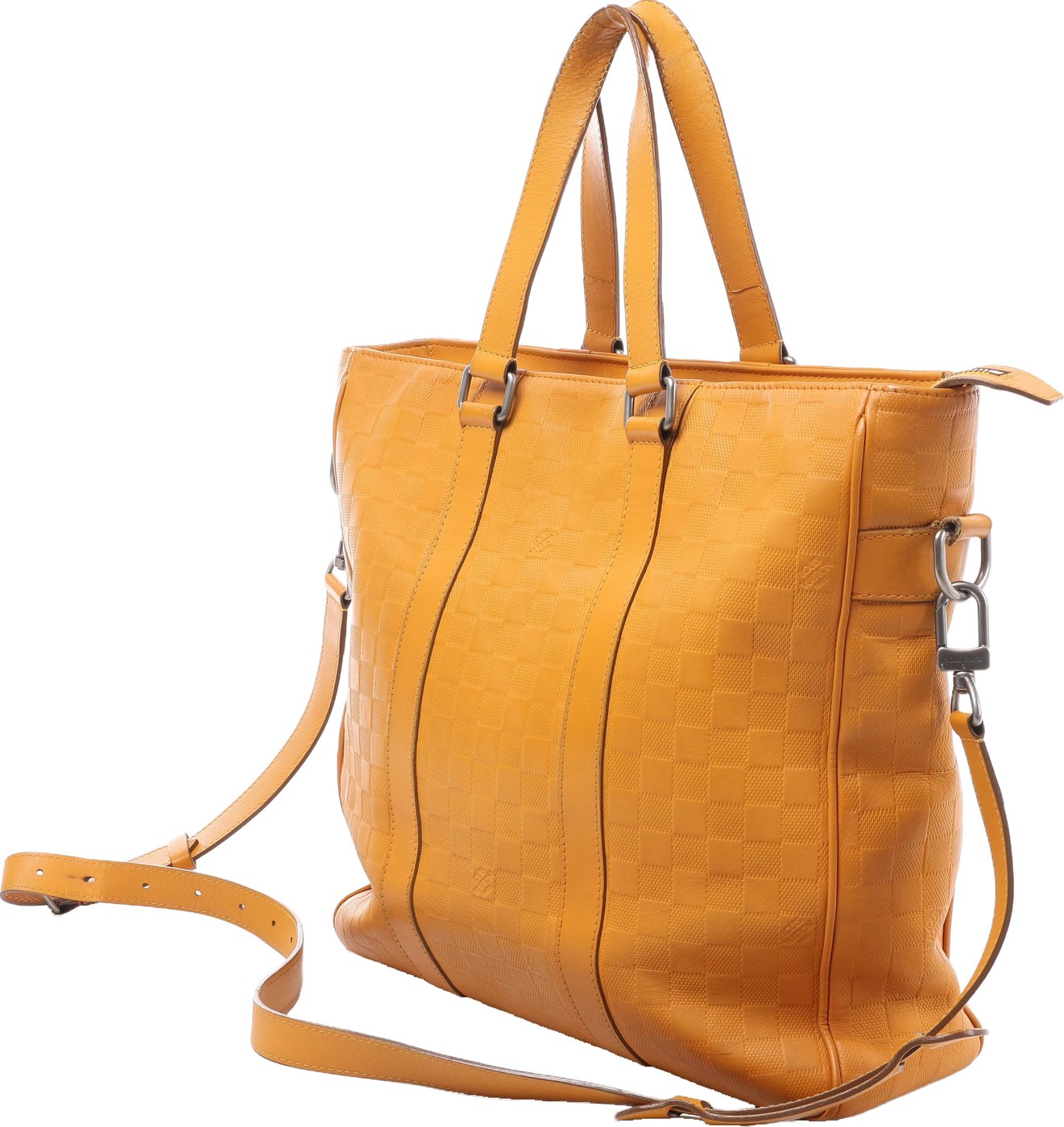 Louis Vuitton Tadao Damier Infini Neo 2Way Handbag in Yellow N41228
