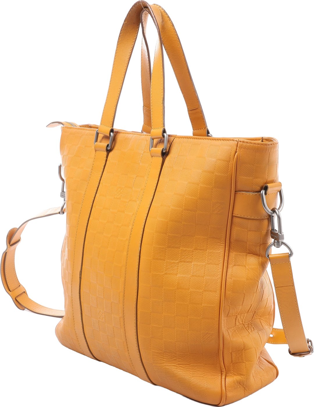 Louis Vuitton Tadao Damier Infini Neo 2Way Handbag in Yellow N41228