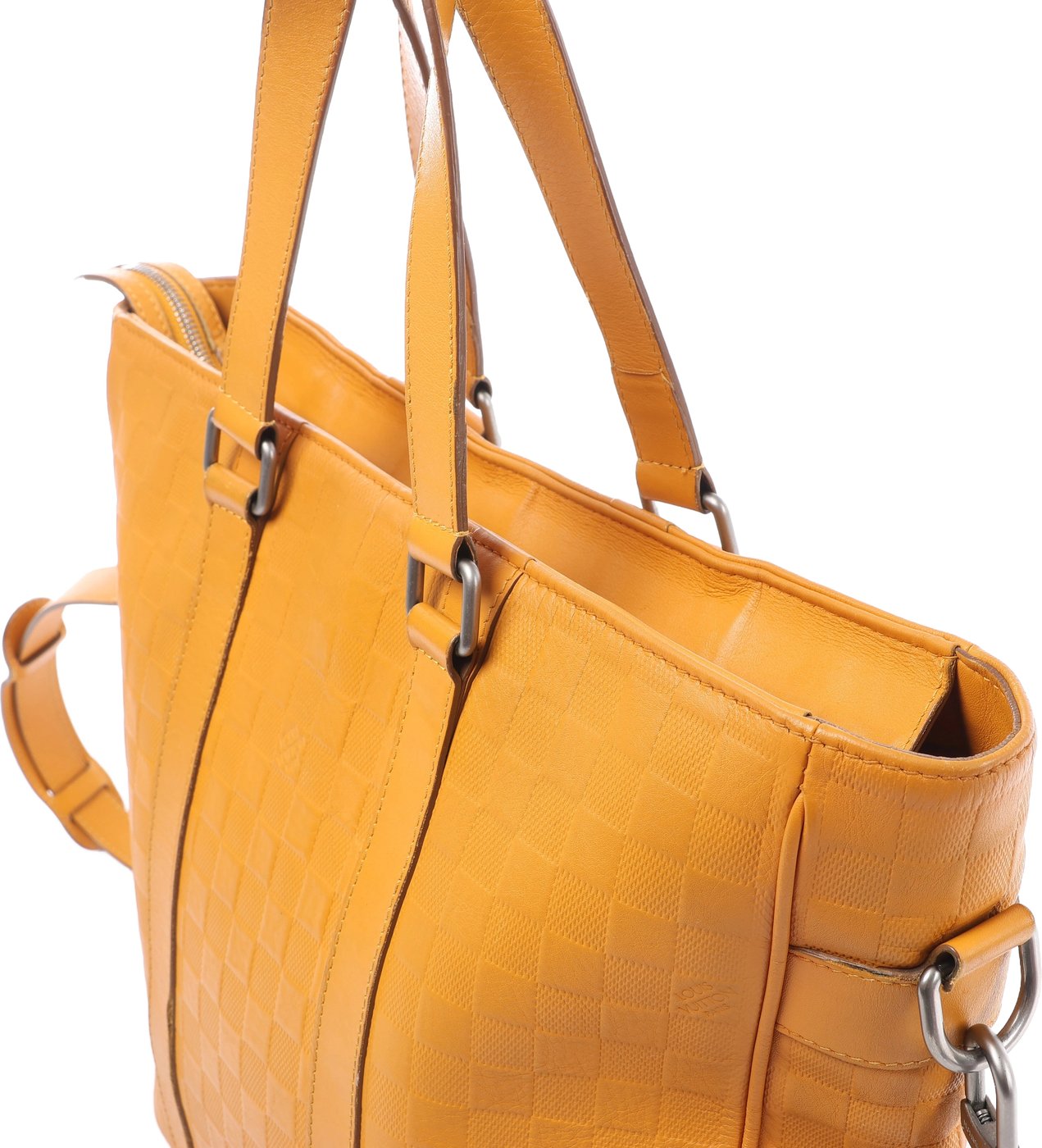 Louis Vuitton Tadao Damier Infini Neo 2Way Handbag in Yellow N41228