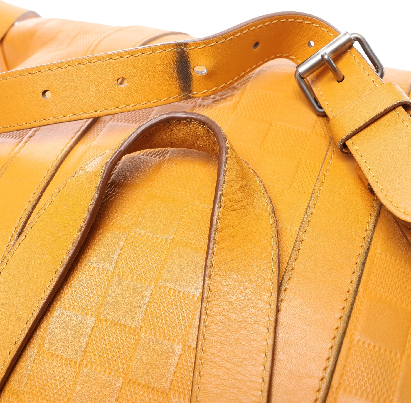Louis Vuitton Tadao Damier Infini Neo 2Way Handbag in Yellow N41228