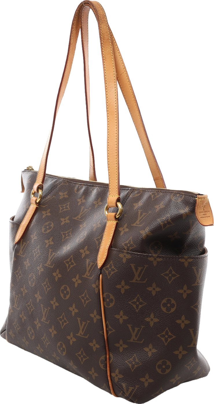 Louis Vuitton Totally MM Monogram Shoulder Bag in Brown M41015