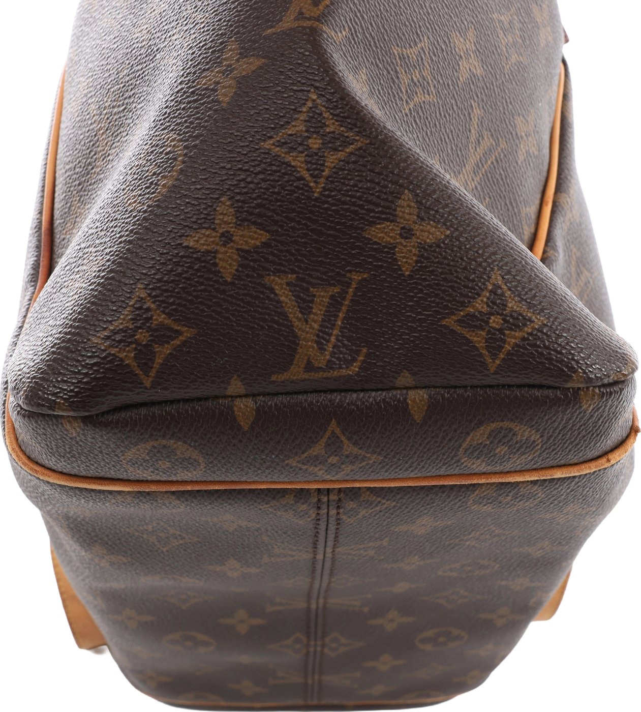 Louis Vuitton Totally MM Monogram Shoulder Bag in Brown M41015