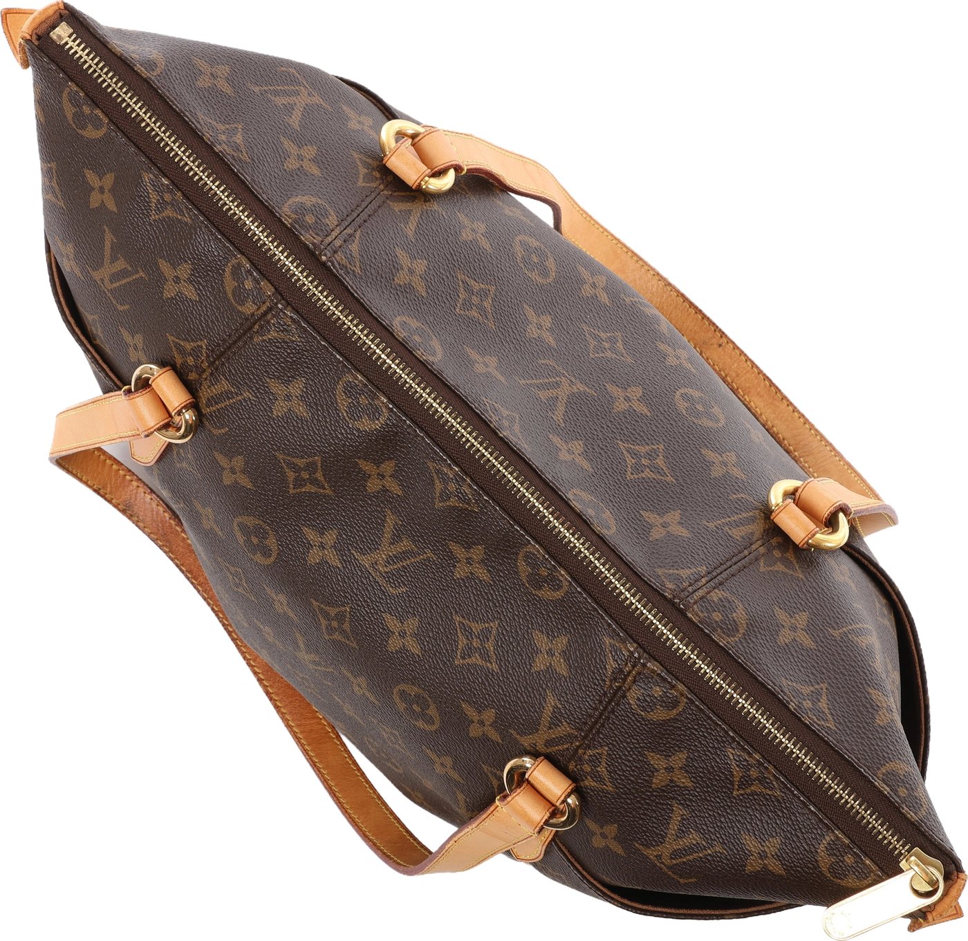 Louis Vuitton Totally MM Monogram Shoulder Bag in Brown M41015