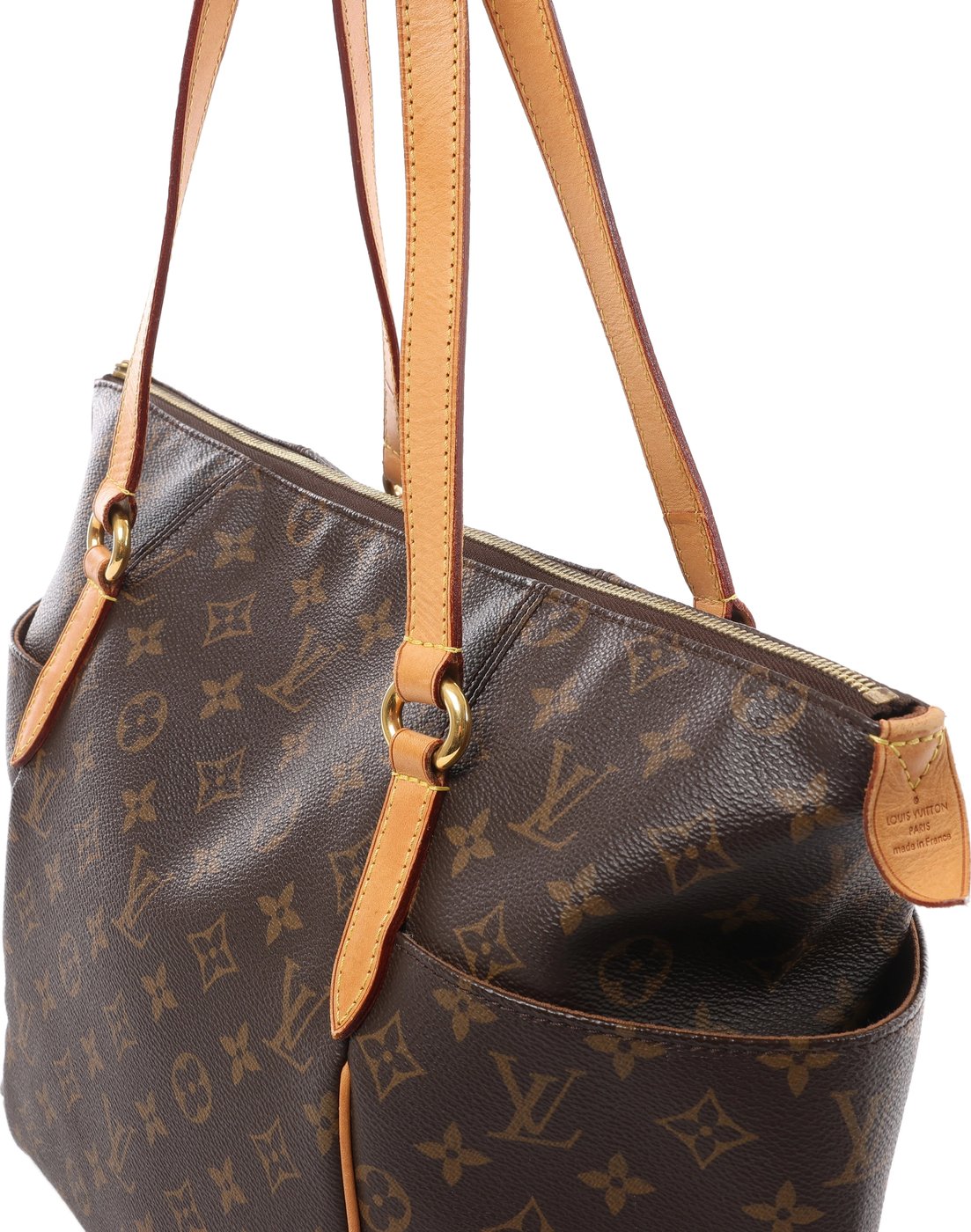 Louis Vuitton Totally MM Monogram Shoulder Bag in Brown M41015
