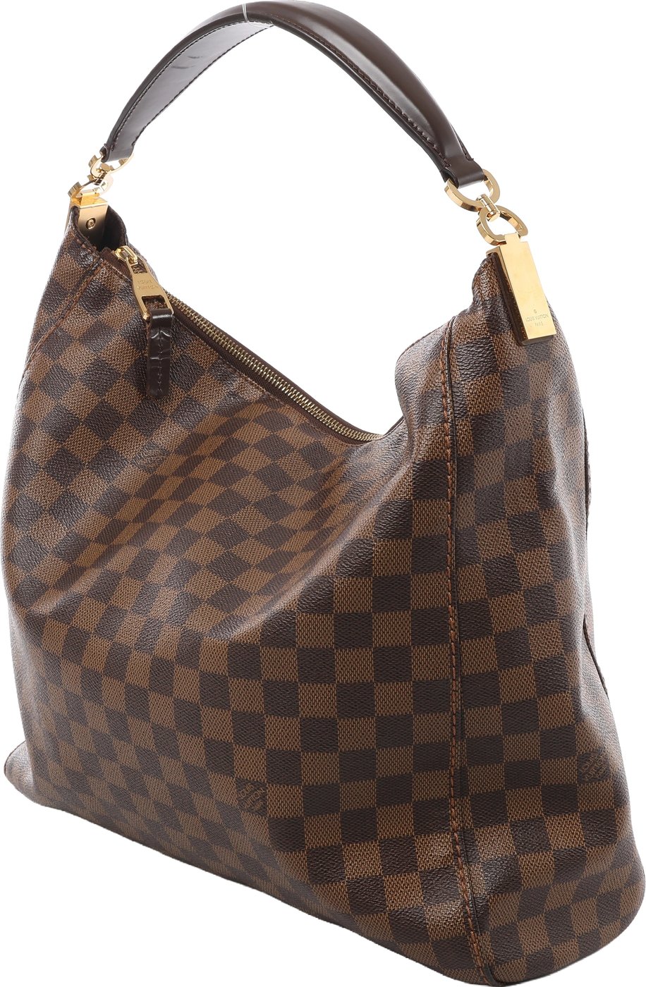 Louis Vuitton Portobello GM Damier Ebene Shoulder Bag in Brown N41185