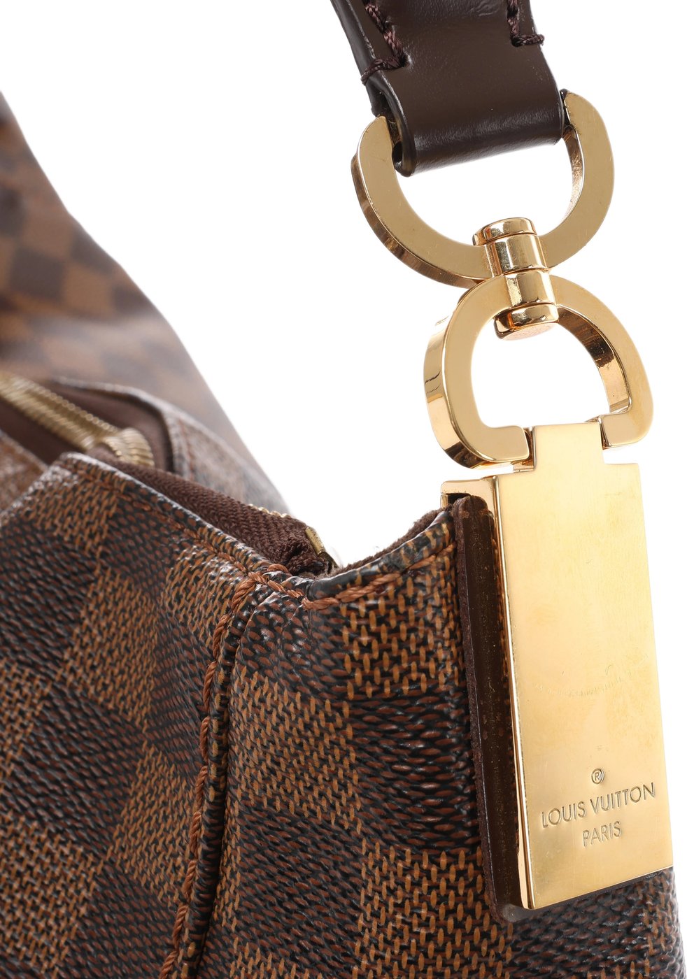Louis Vuitton Portobello GM Damier Ebene Shoulder Bag in Brown N41185