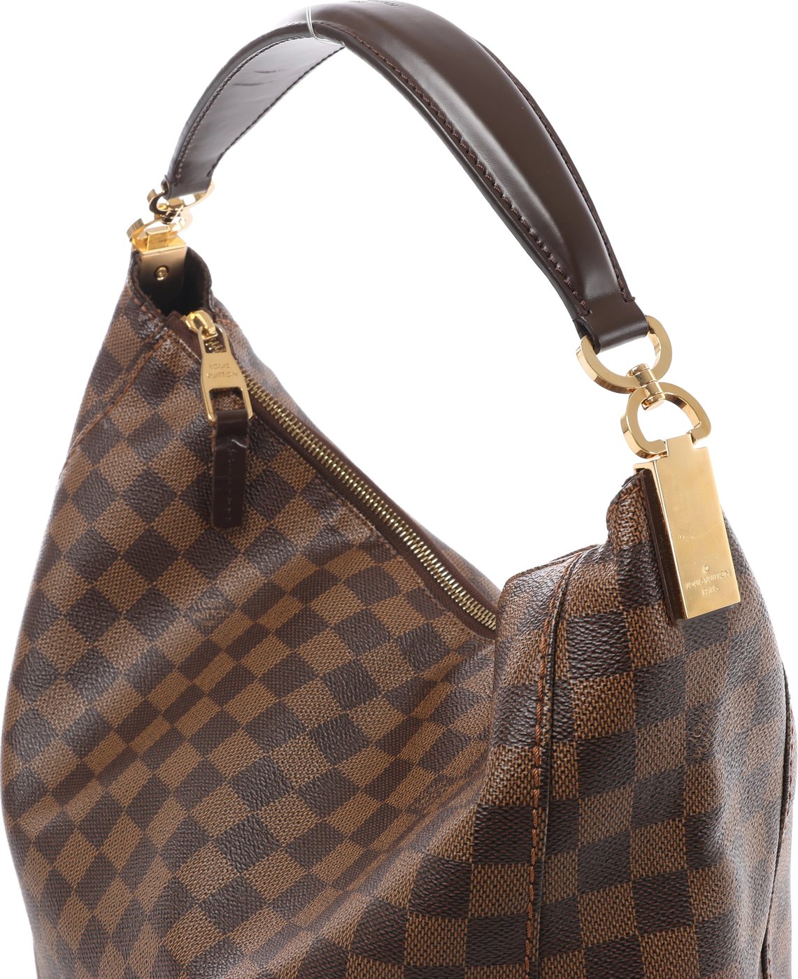 Louis Vuitton Portobello GM Damier Ebene Shoulder Bag in Brown N41185
