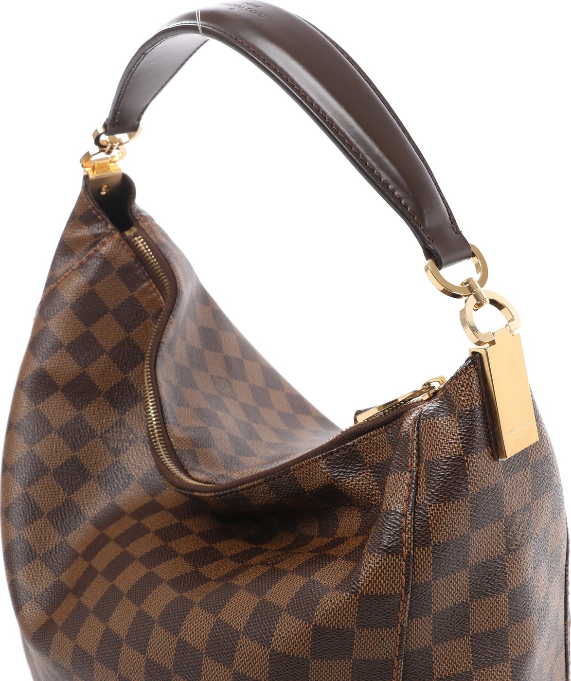 Louis Vuitton Portobello GM Damier Ebene Shoulder Bag in Brown N41185