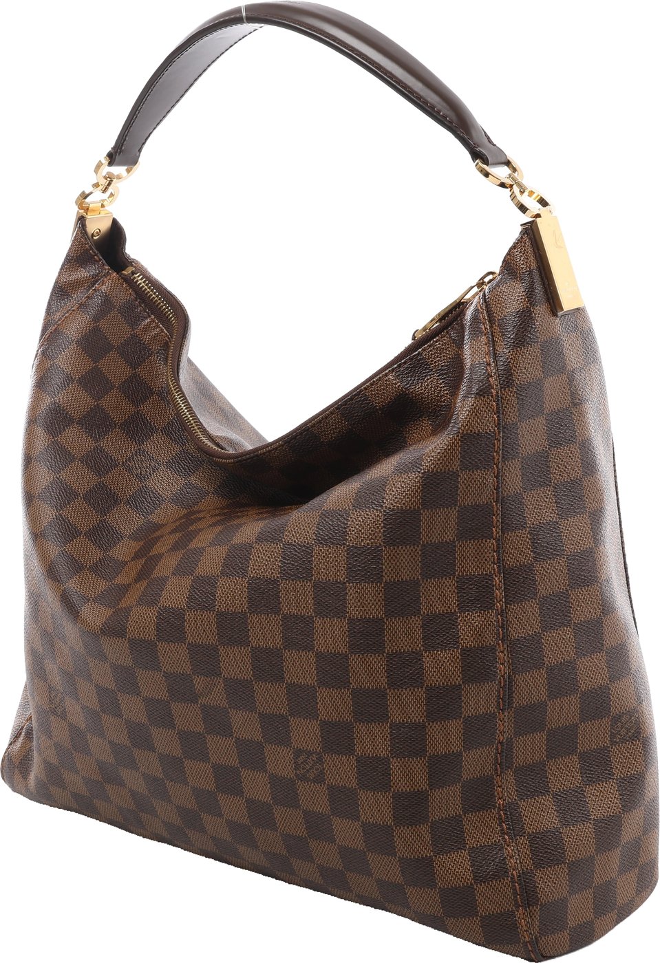 Louis Vuitton Portobello GM Damier Ebene Shoulder Bag in Brown N41185