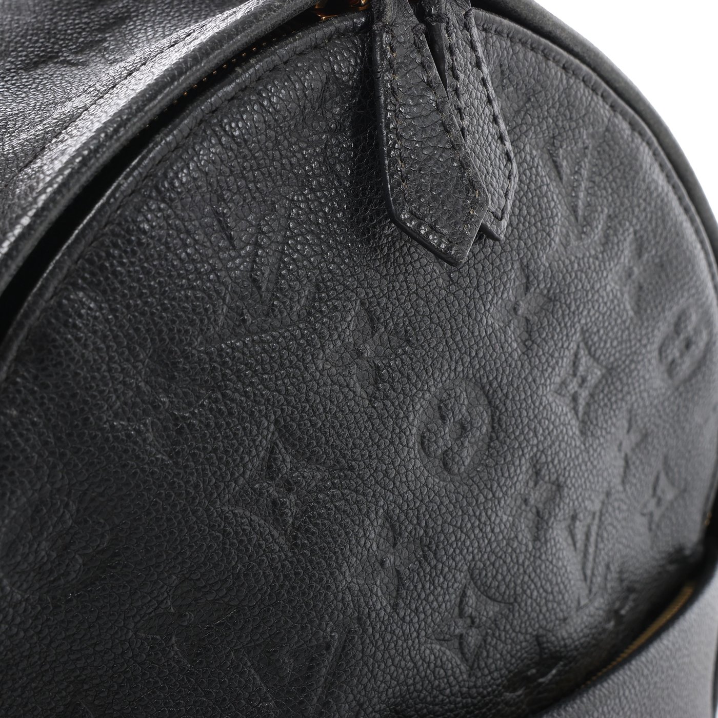 Louis Vuitton Sorbonne Monogram Empreinte Backpack in Black M44016