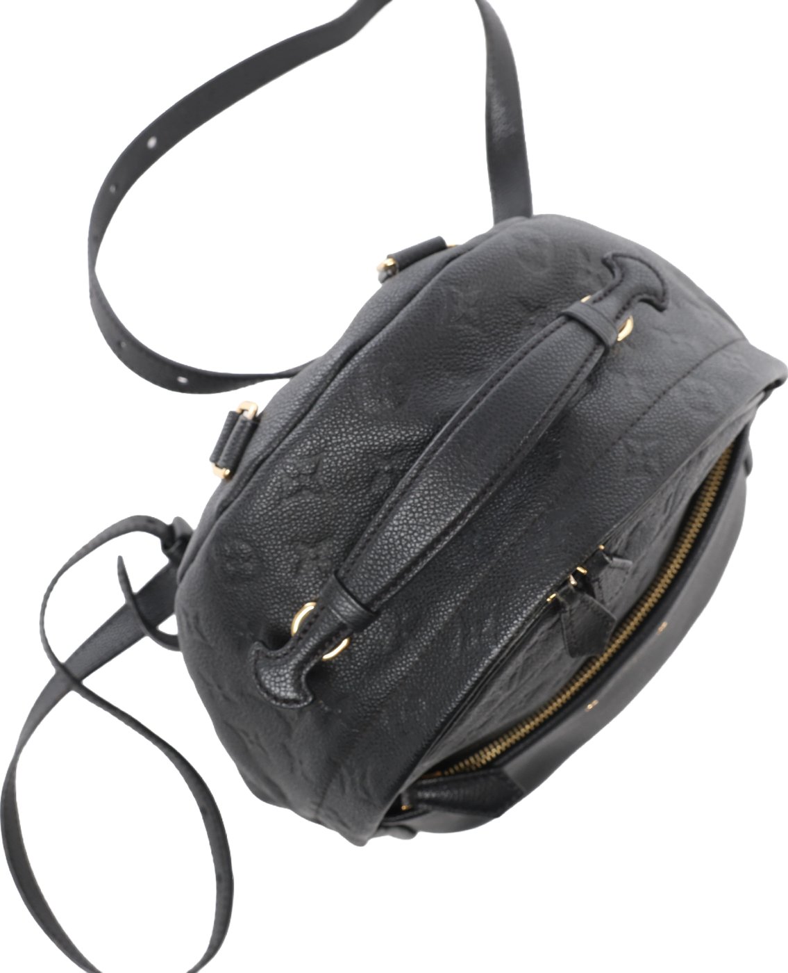 Louis Vuitton Sorbonne Monogram Empreinte Backpack in Black M44016