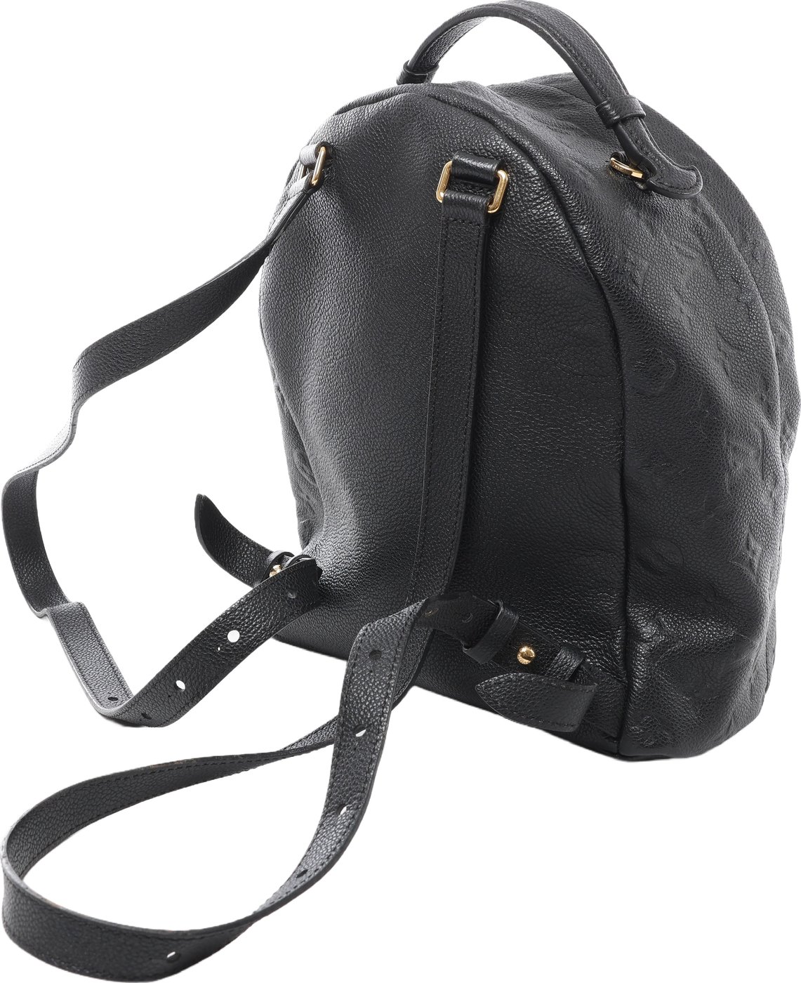 Louis Vuitton Sorbonne Monogram Empreinte Backpack in Black M44016