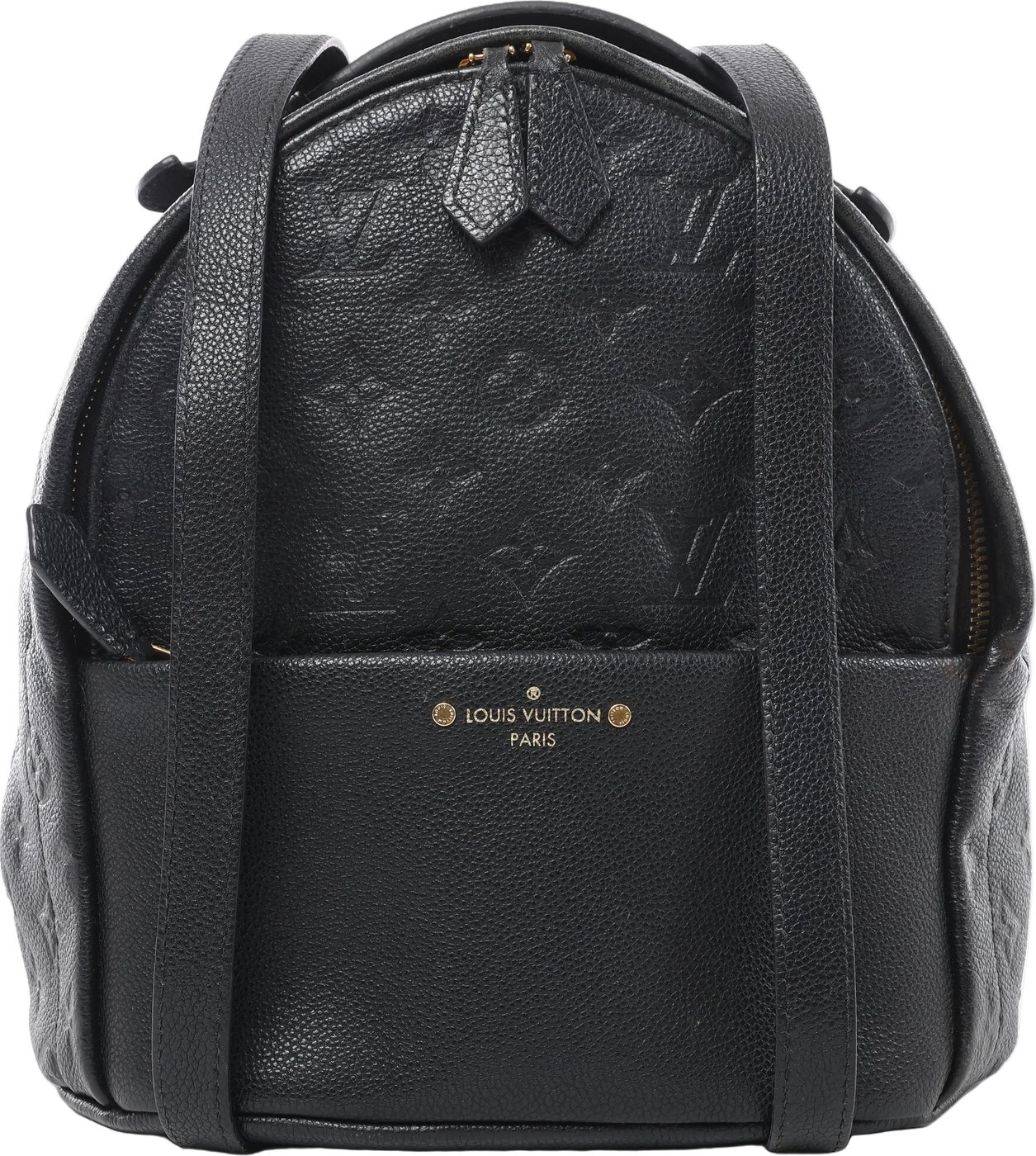 Louis Vuitton Sorbonne Monogram Empreinte Backpack in Black M44016