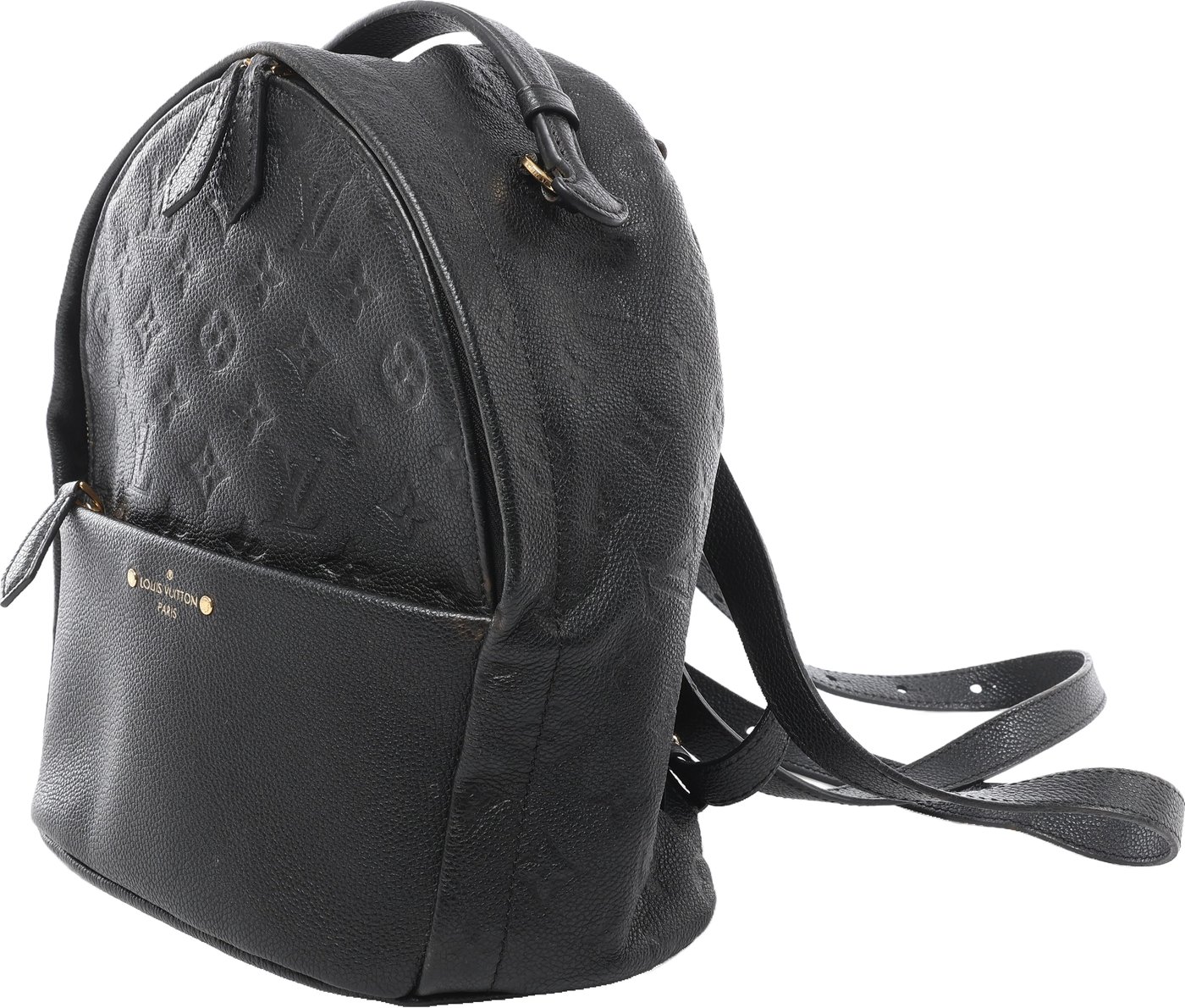 Louis Vuitton Sorbonne Monogram Empreinte Backpack in Black M44016
