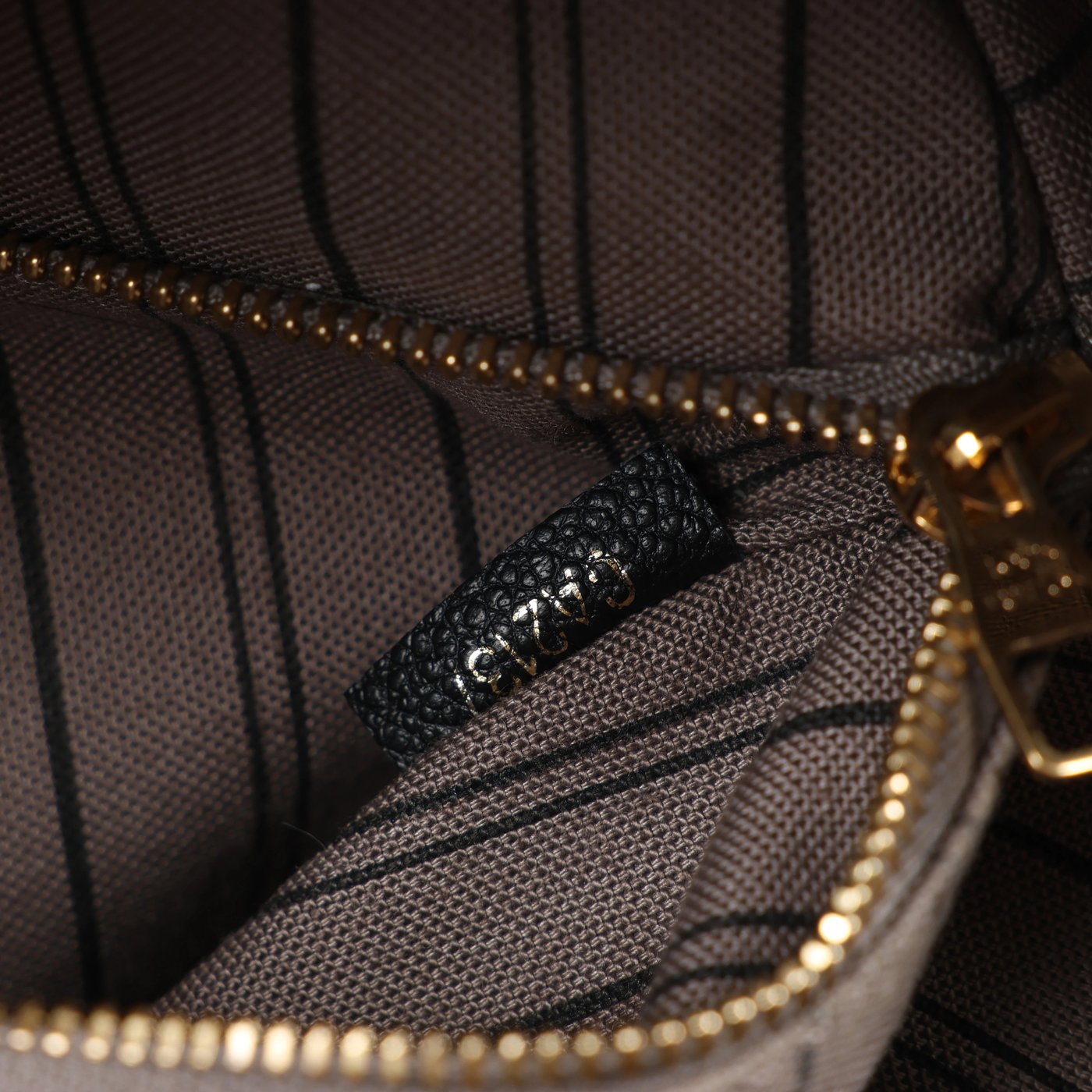 Louis Vuitton Sorbonne Monogram Empreinte Backpack in Black M44016
