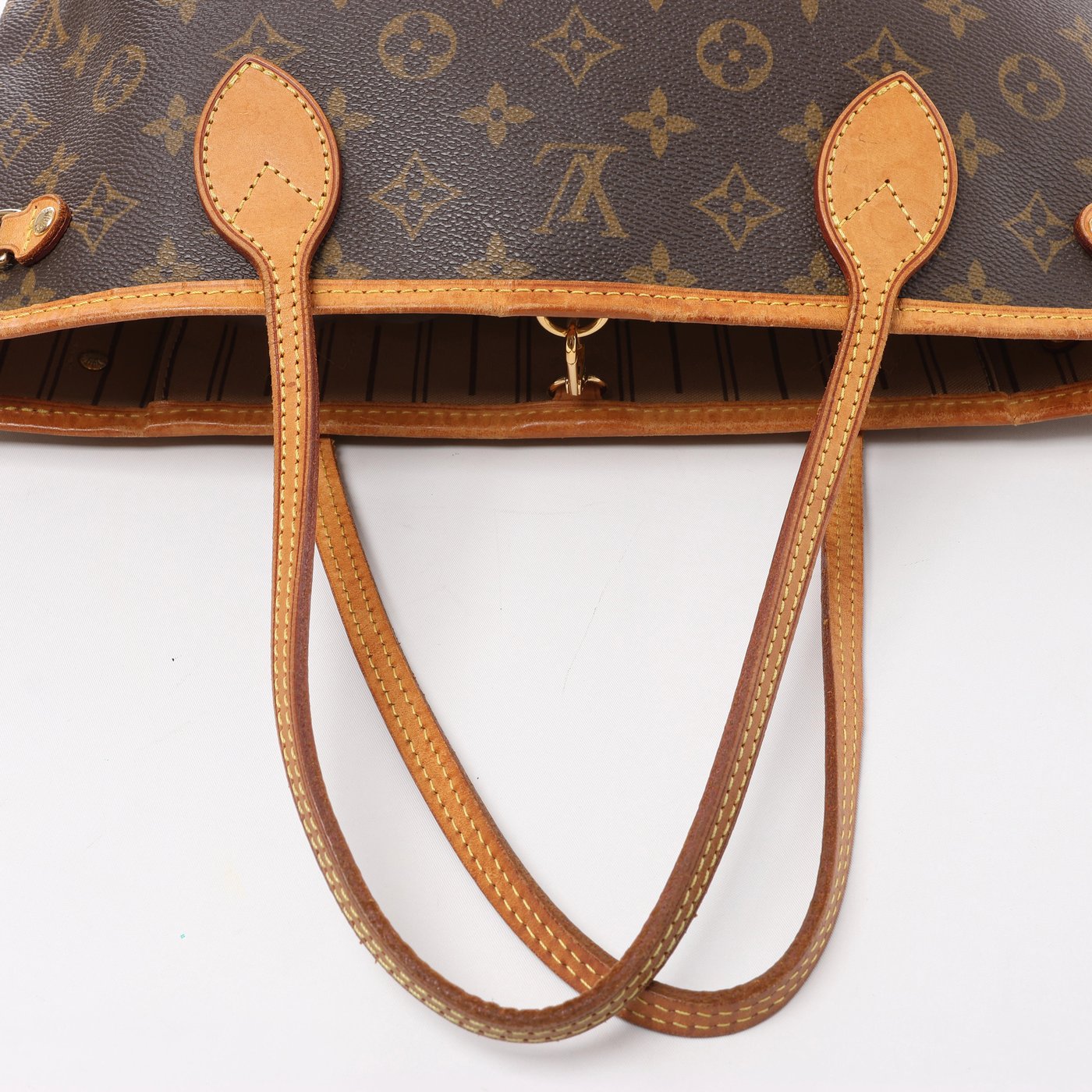 Louis Vuitton Neverfull PM Monogram Canvas Shoulder Bag in Brown M40155