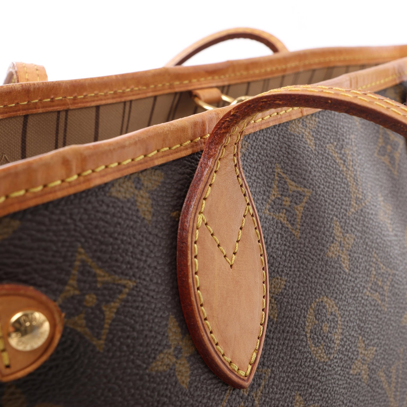 Louis Vuitton Neverfull PM Monogram Canvas Shoulder Bag in Brown M40155