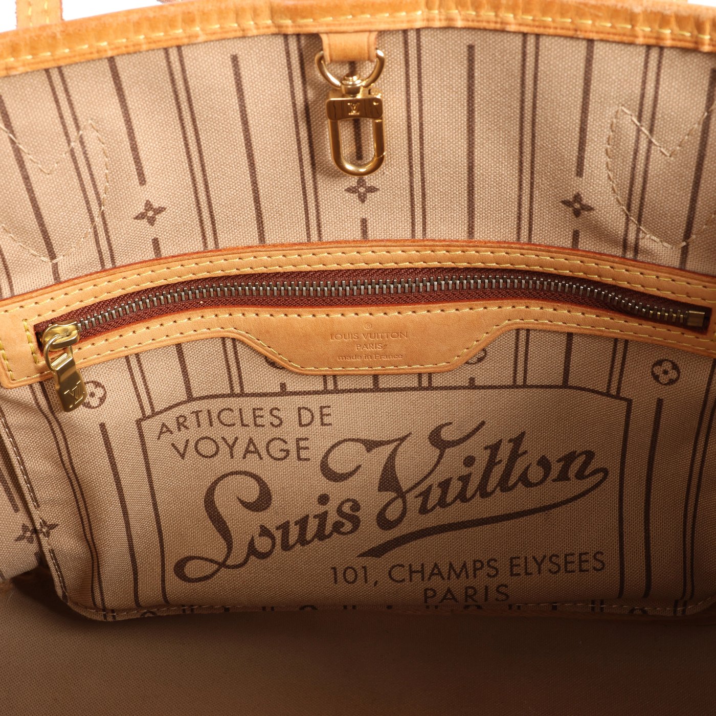 Louis Vuitton Neverfull PM Monogram Canvas Shoulder Bag in Brown M40155