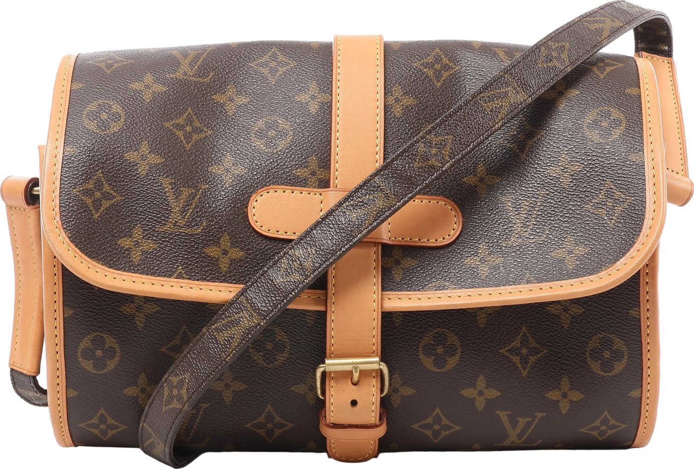 Louis Vuitton Marne Monogram Crossbody Bag in Brown M51369