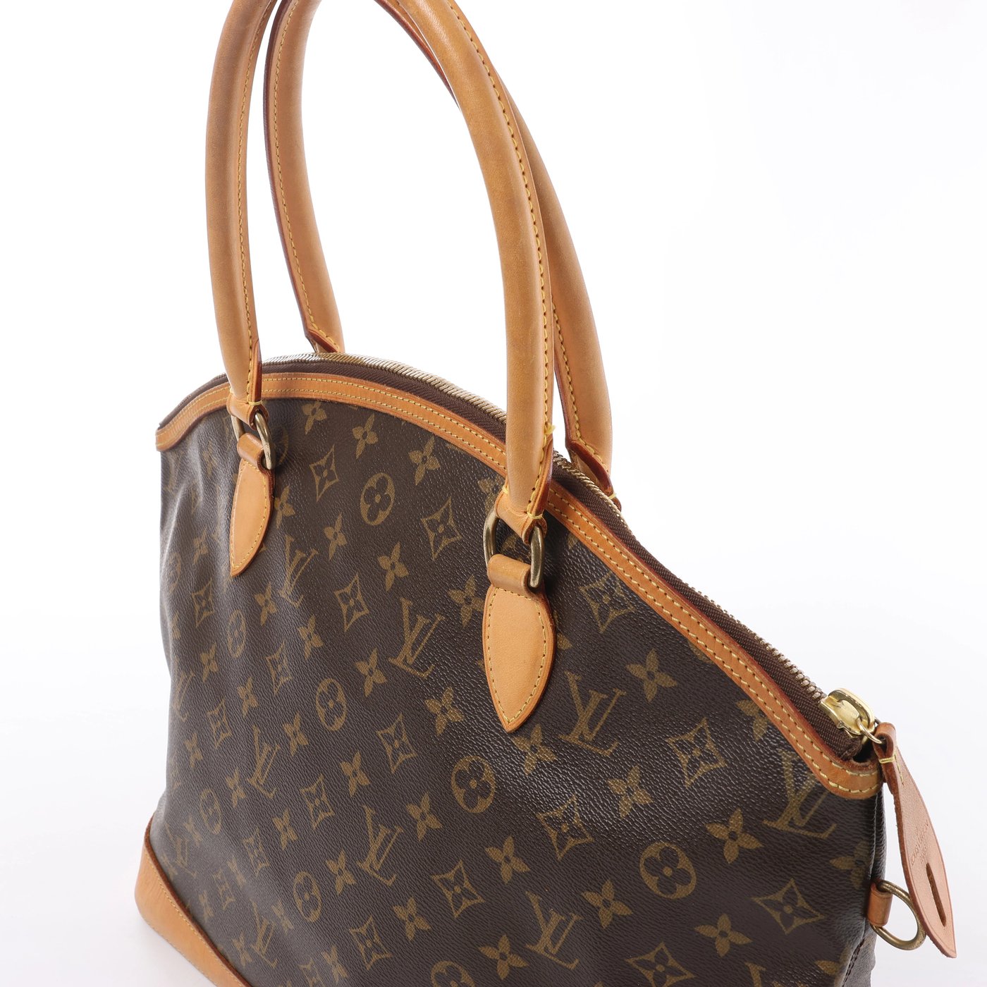 Louis Vuitton Lockit Horizontal Monogram Shoulder Bag in Brown M40104