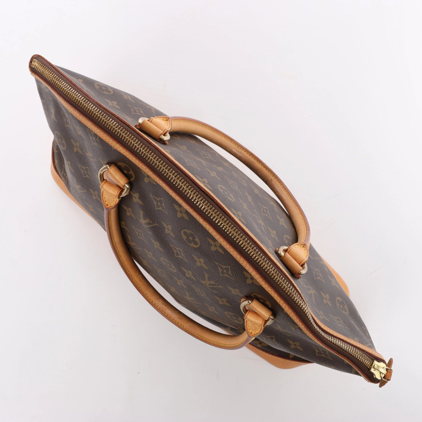 Louis Vuitton Lockit Horizontal Monogram Shoulder Bag in Brown M40104