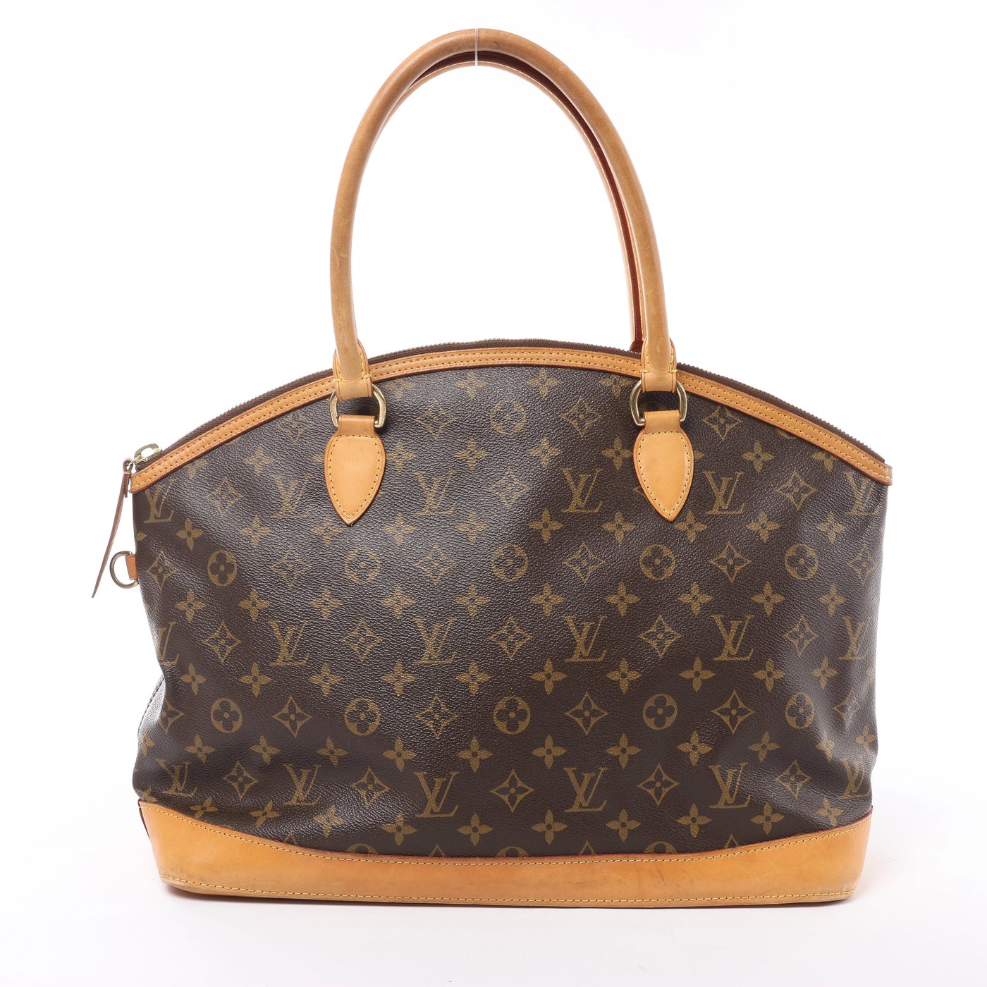 Louis Vuitton Lockit Horizontal Monogram Shoulder Bag in Brown M40104