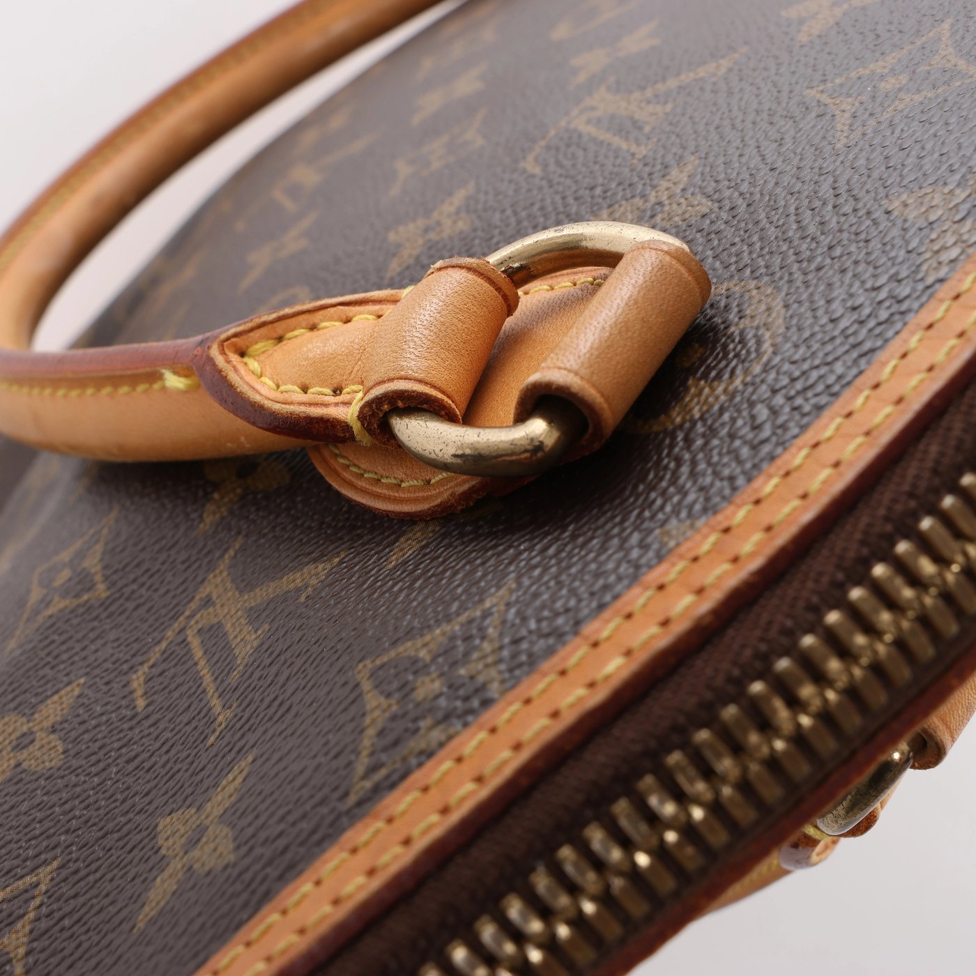 Louis Vuitton Lockit Horizontal Monogram Shoulder Bag in Brown M40104