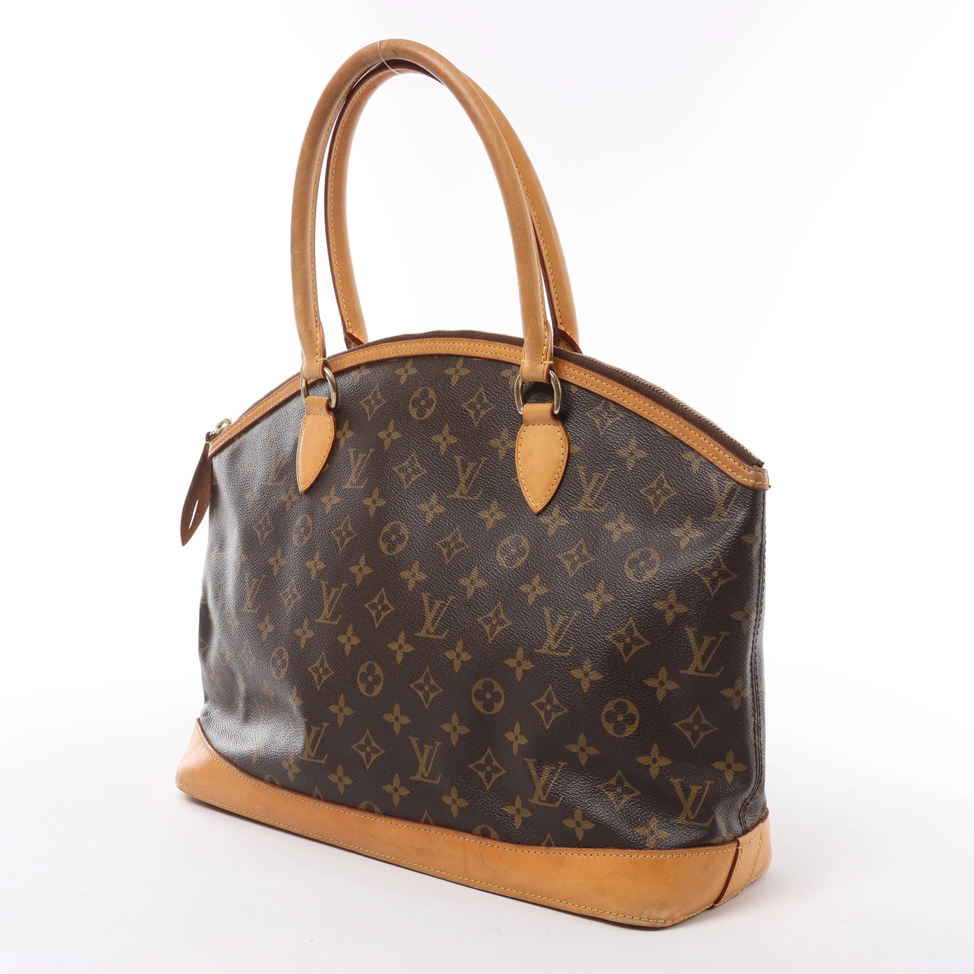 Louis Vuitton Lockit Horizontal Monogram Shoulder Bag in Brown M40104