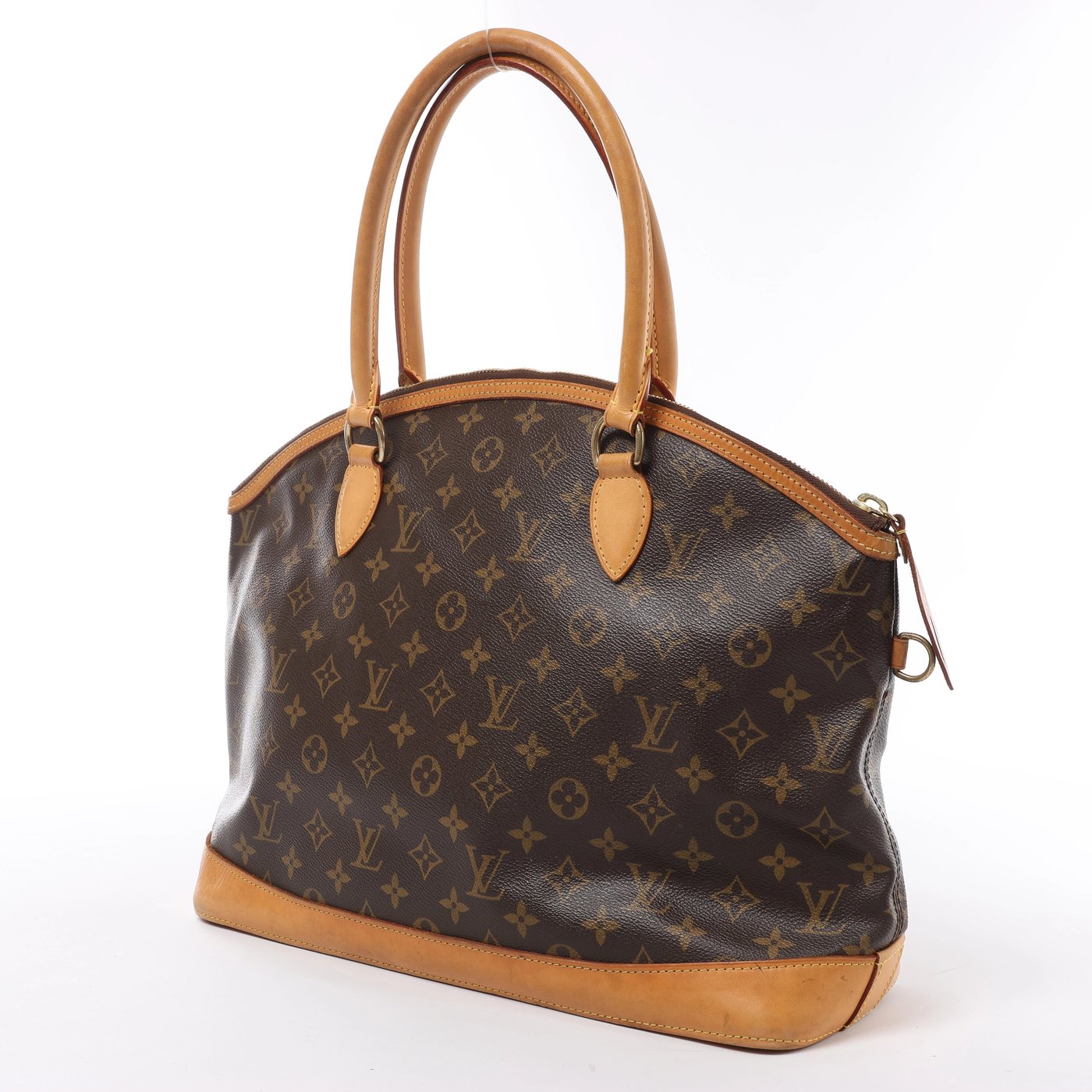 Louis Vuitton Lockit Horizontal Monogram Shoulder Bag in Brown M40104