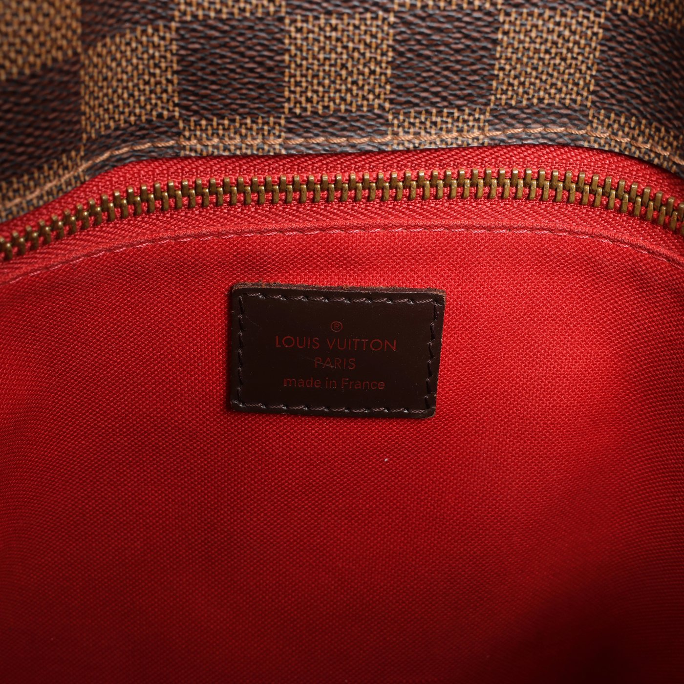 Louis Vuitton Cabas Rosebery Damier Ebene 2Way Handbag in Brown N41177