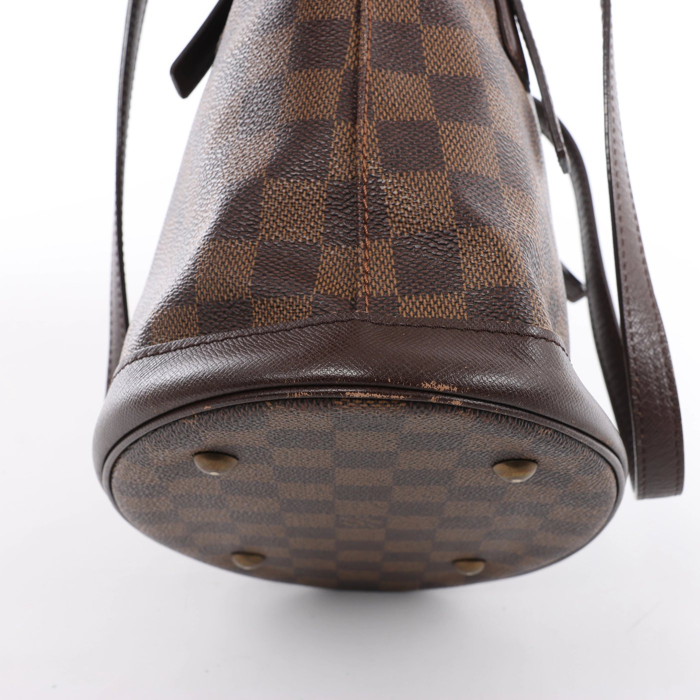 Louis Vuitton Marais Damier Ebene Shoulder Bag in Brown N42240