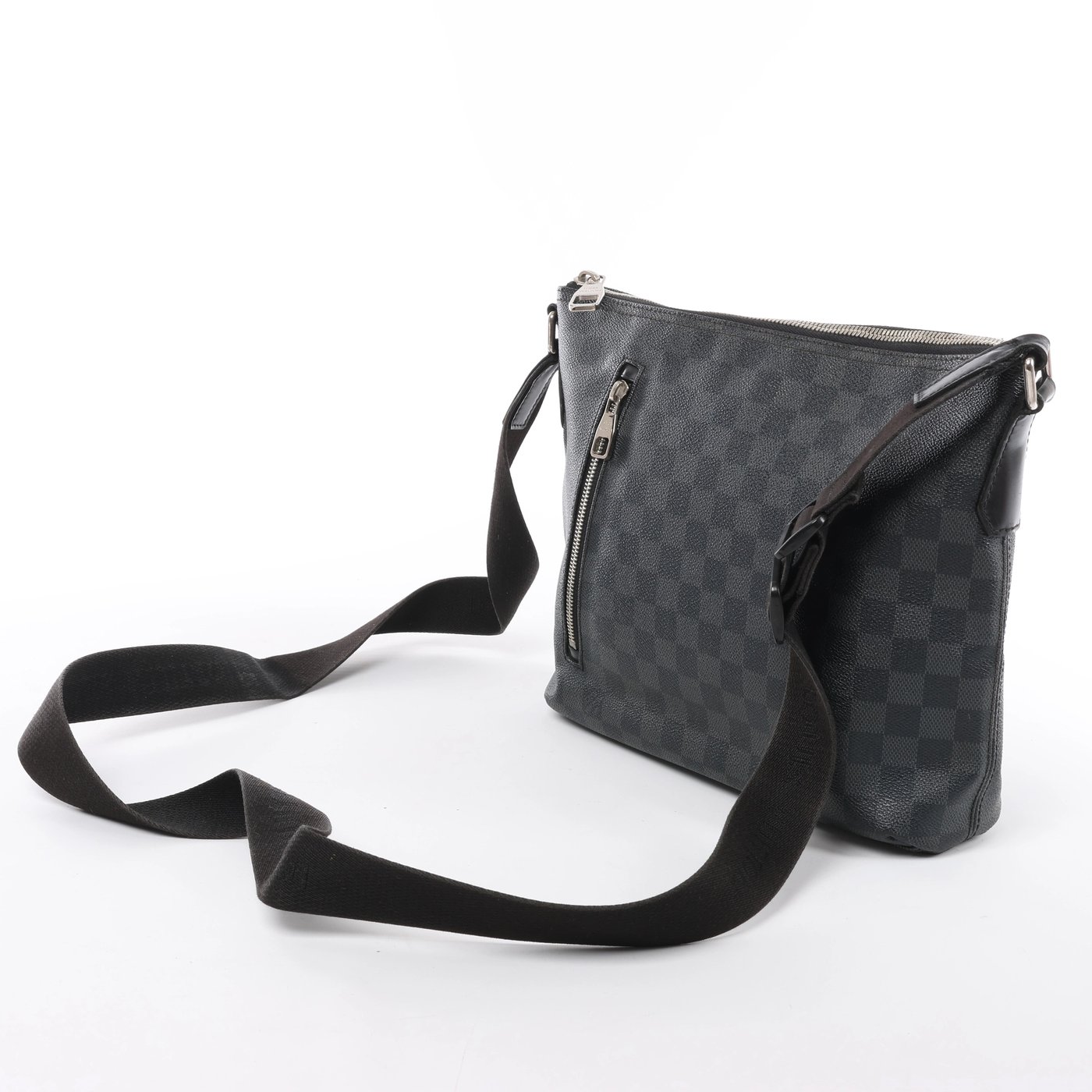 Louis Vuitton Mick PM Damier Graphite Crossbody Bag in Black N41211