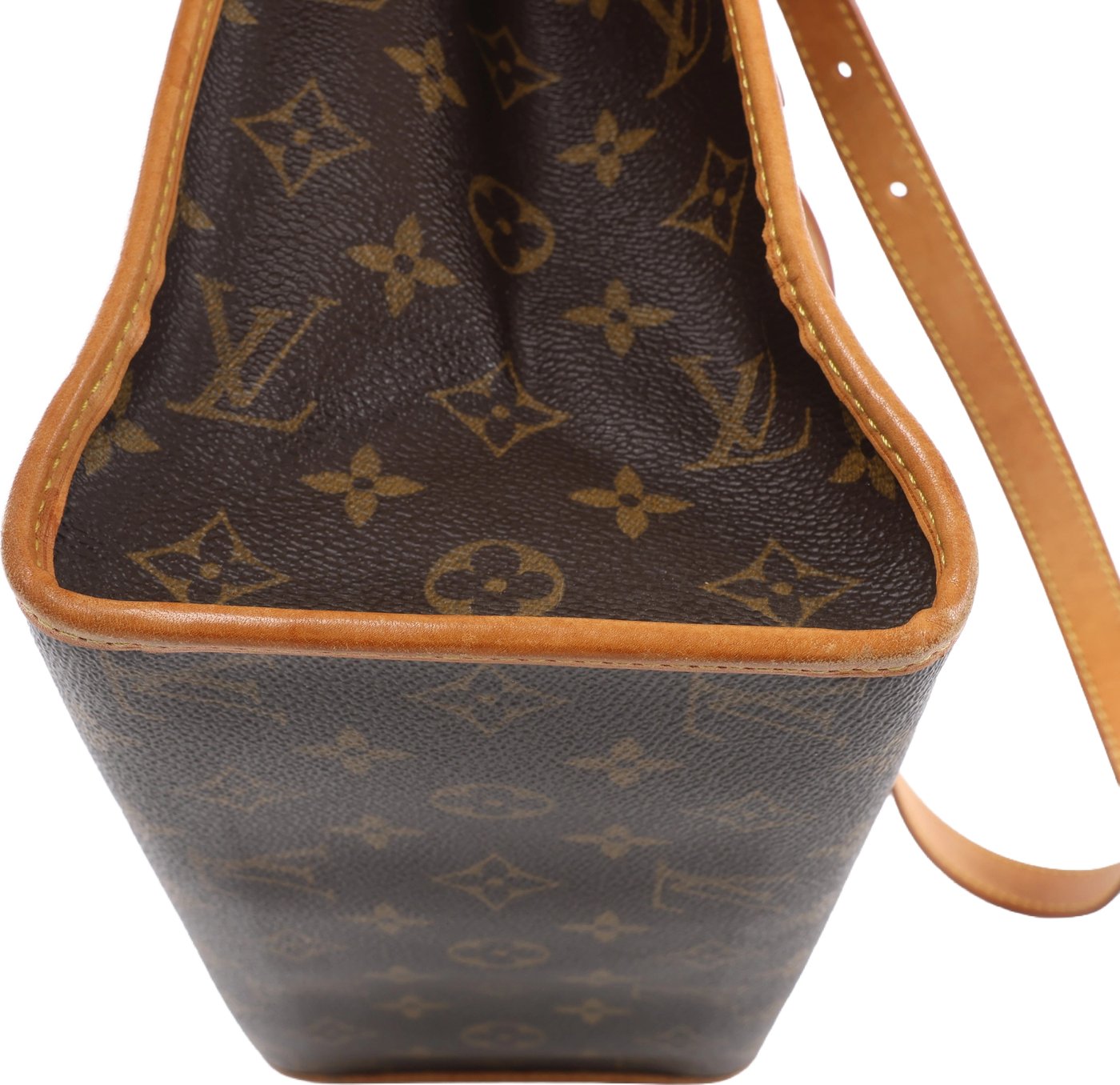 Louis Vuitton Popincourt Haut Monogram Shoulder Bag in Brown M40007