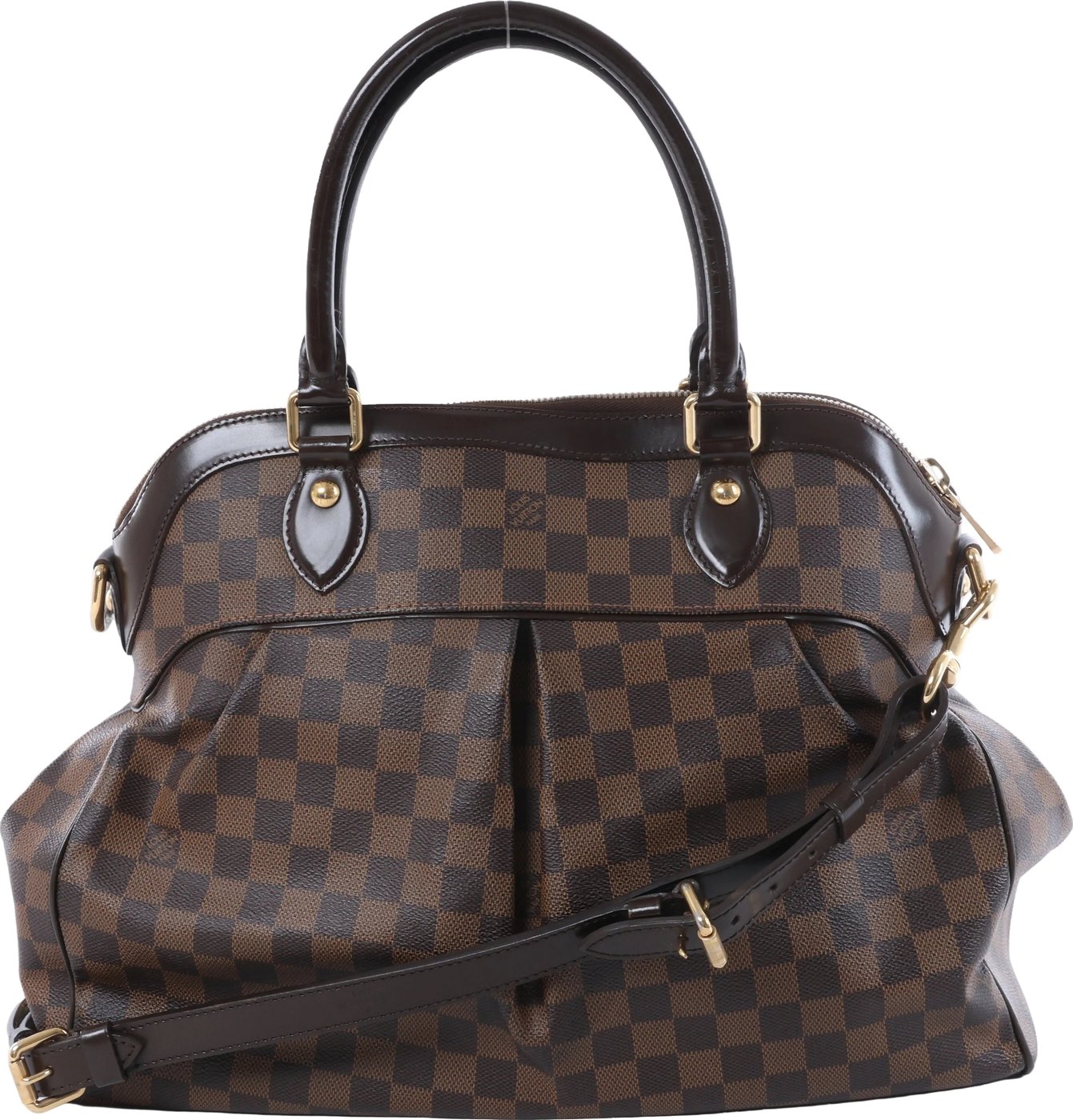 Louis Vuitton Trevi GM Damier Ebene Shoulder Bag in Brown N51998