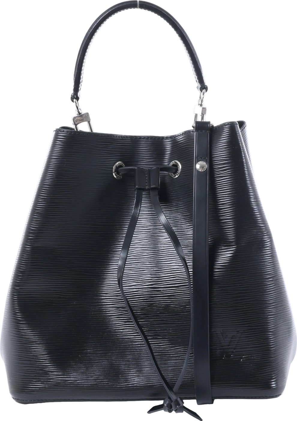 Louis Vuitton NeoNoe Epi Leather Shoulder Bag in Black M54366