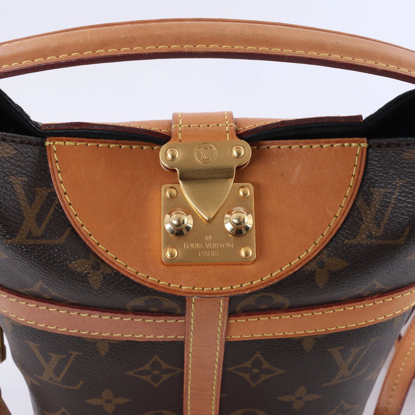 Louis Vuitton Duffle Monogram Crossbody Bag in Brown M43587